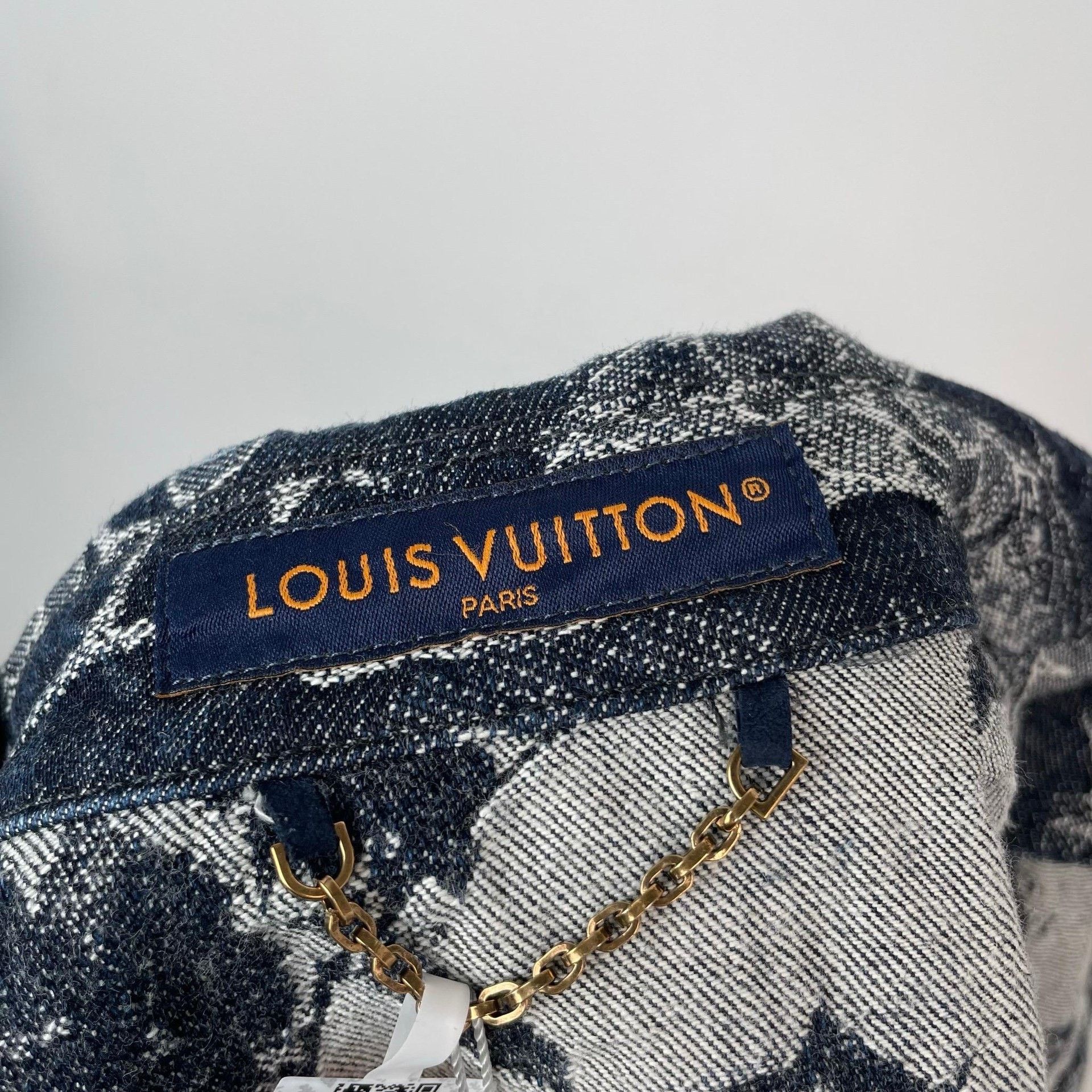 Louis Vuitton Louis Vuitton Blue T-Shirt M Men Size US M / EU 48-50 / 2 - 8 Thumbnail