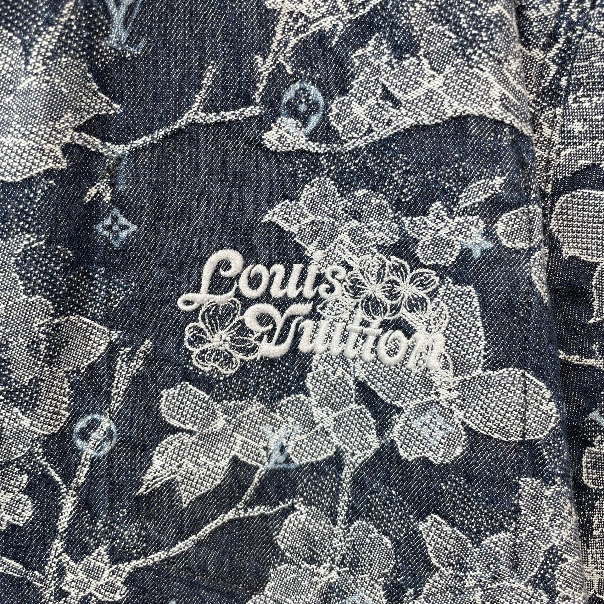 Louis Vuitton Louis Vuitton Blue T-Shirt M Men Size US M / EU 48-50 / 2 - 4 Thumbnail