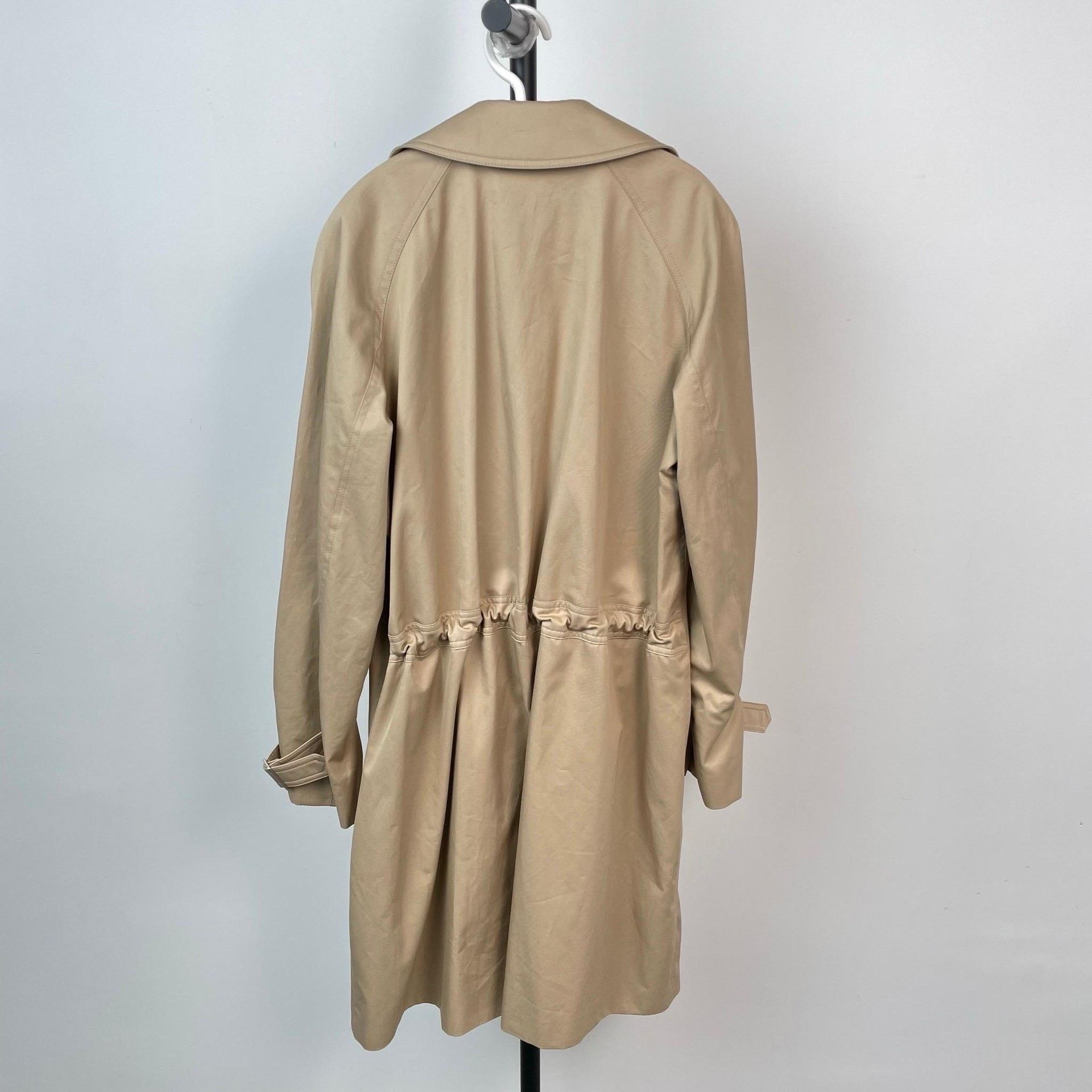 Burberry Burberry Plaid Long Beige Coat 36 Women Size S / US 4 / IT 40 - 2 Thumbnail