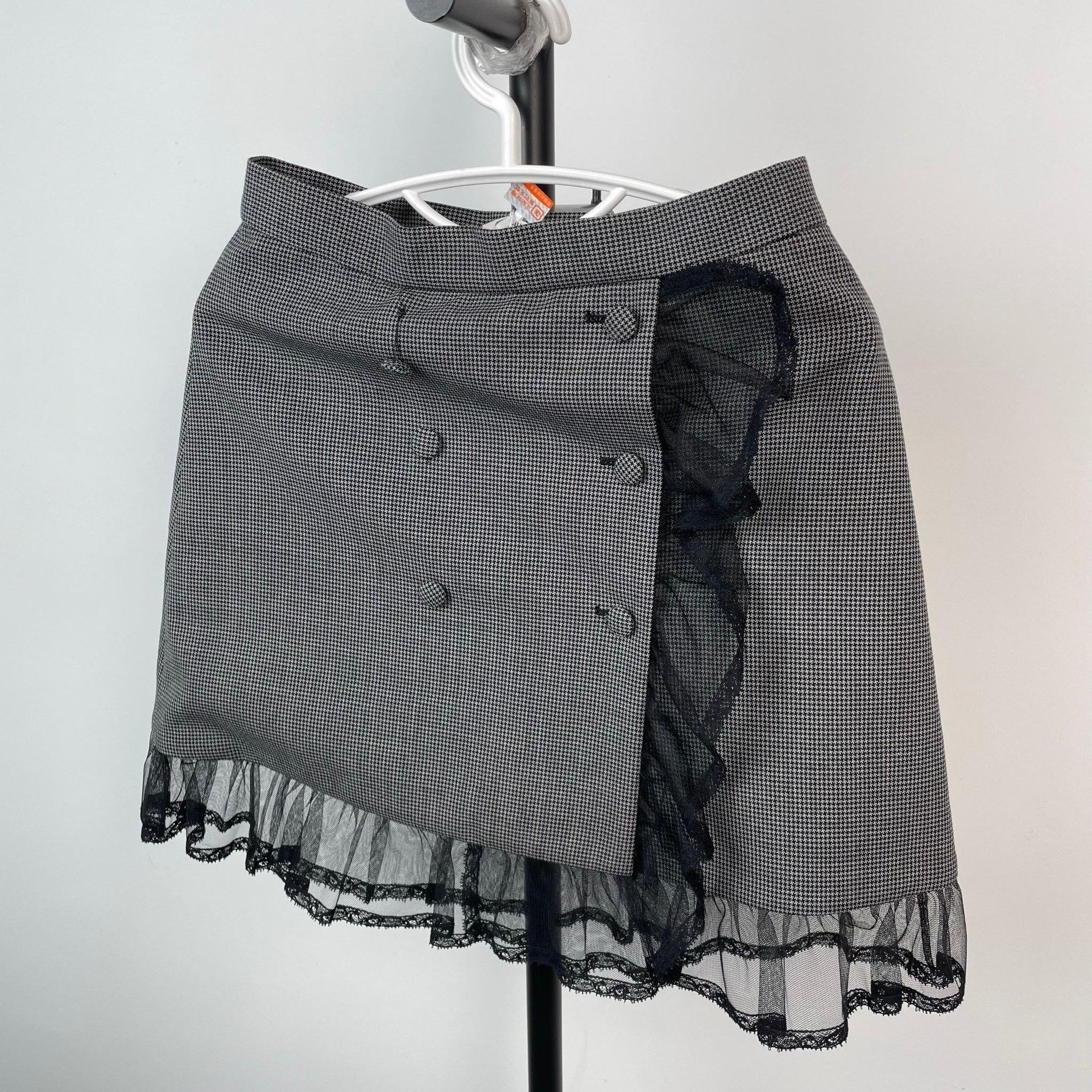 Miu Miu Miu Miu Gray Skirt 40 Women Size 40" / US 18 - 2 Thumbnail