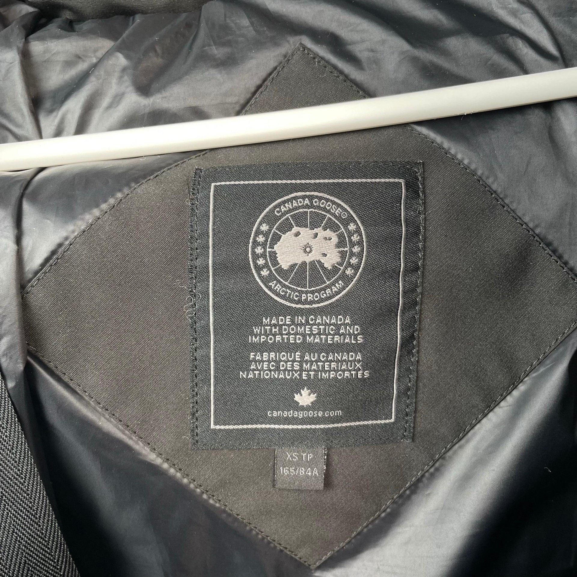 Canada Goose Canada Goose Black Down Jacket XS Women Size XS / US 0-2 / IT 36-38 - 6 Thumbnail