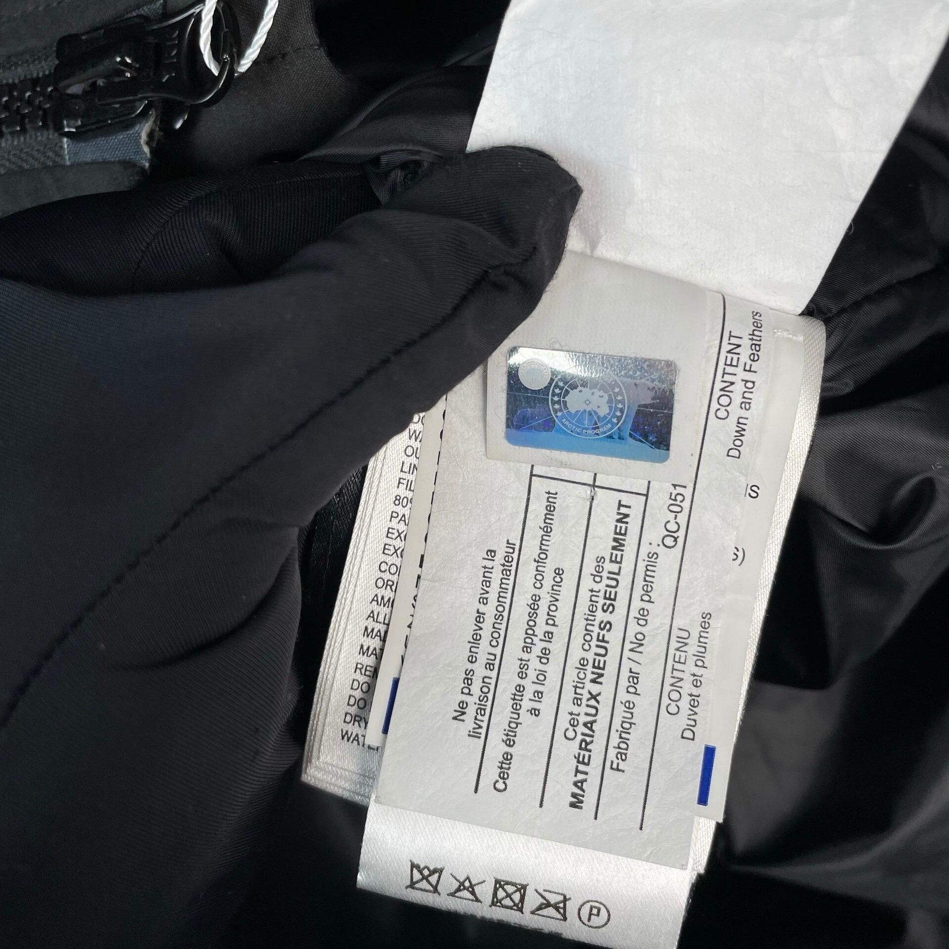 Canada Goose Canada Goose Black Down Jacket XS Women Size XS / US 0-2 / IT 36-38 - 8 Thumbnail