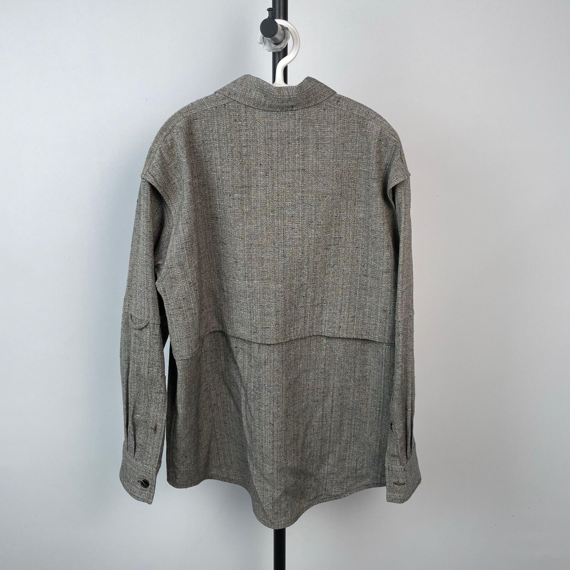 Bottega Veneta Bottega Veneta Gray Button Up 36 Women Size S / US 4 / IT 40 - 2 Thumbnail