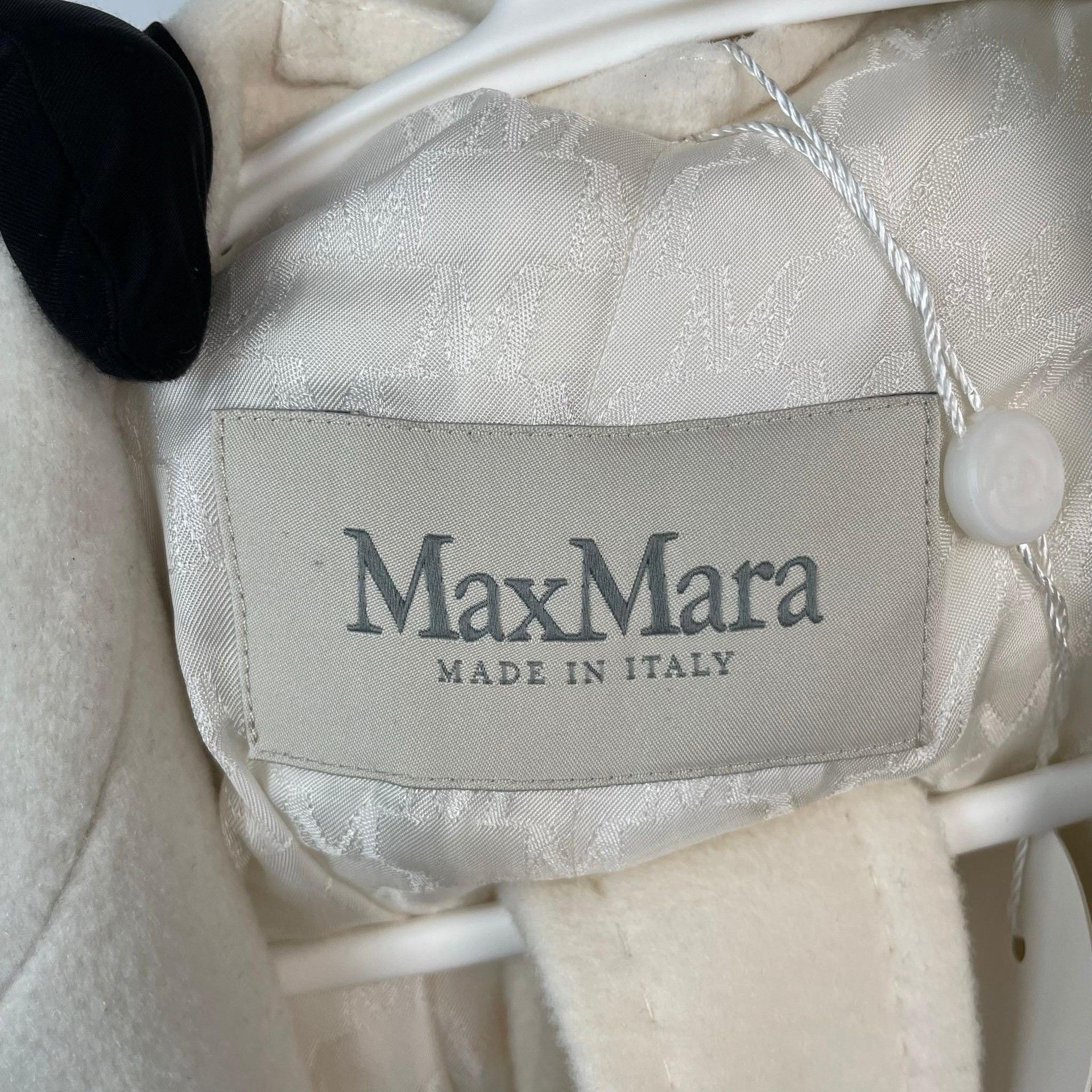 Max Mara Max Mara Long White Coat 34 Women Size XS / US 0-2 / IT 36-38 - 5 Thumbnail