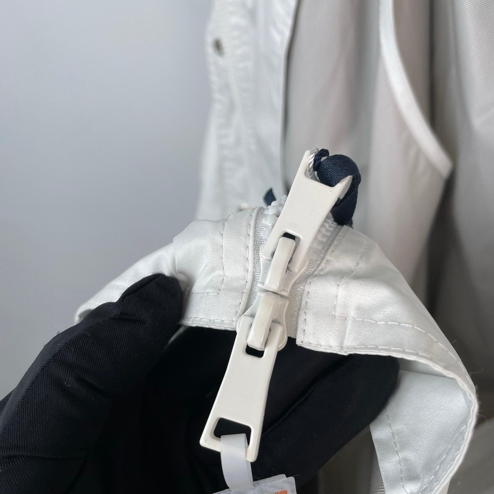 Moncler Moncler Long White Coat XS Women Size XS / US 0-2 / IT 36-38 - 6 Thumbnail
