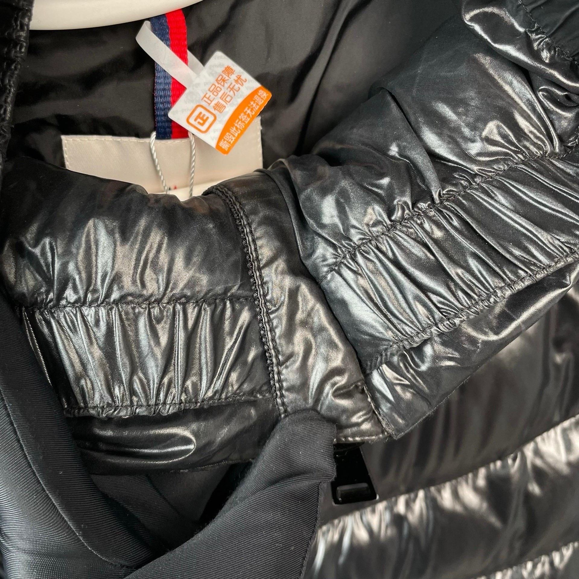 Moncler Moncler Down Long Black Down Jacket M Women Size M / US 6-8 / IT 42-44 - 3 Thumbnail