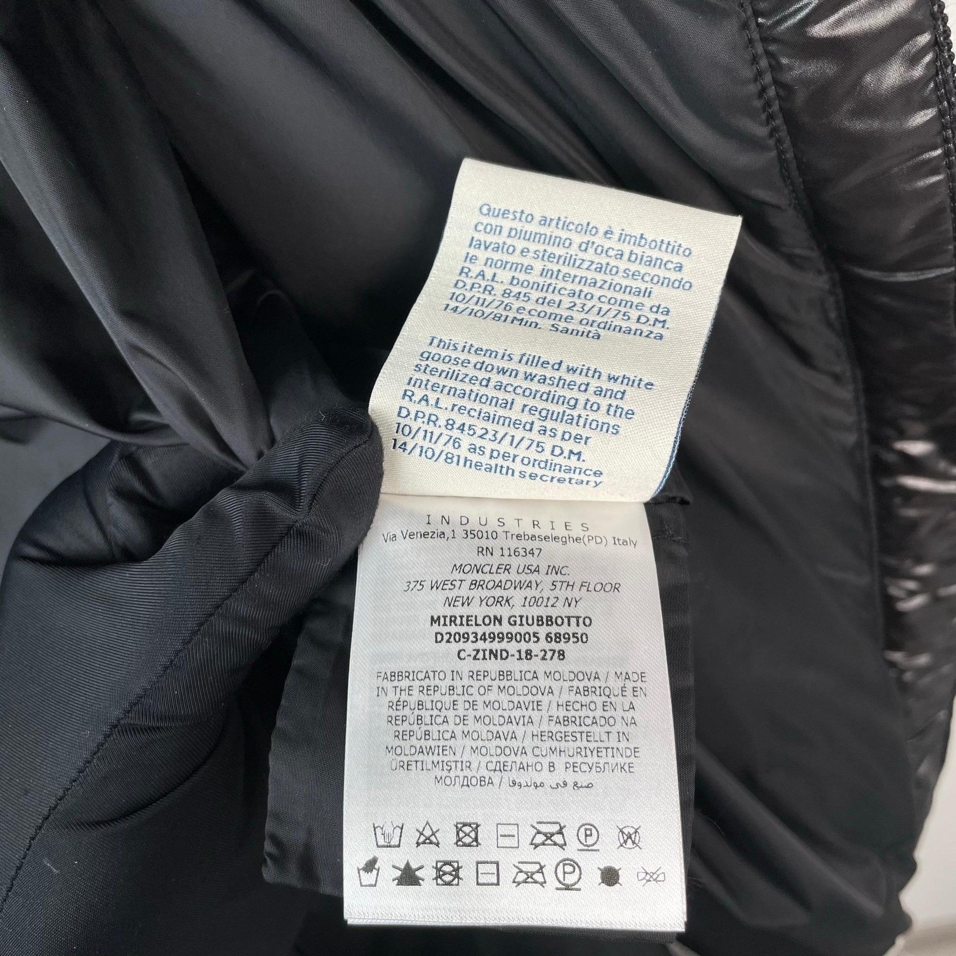Moncler Moncler Down Long Black Down Jacket M Women Size M / US 6-8 / IT 42-44 - 9 Thumbnail
