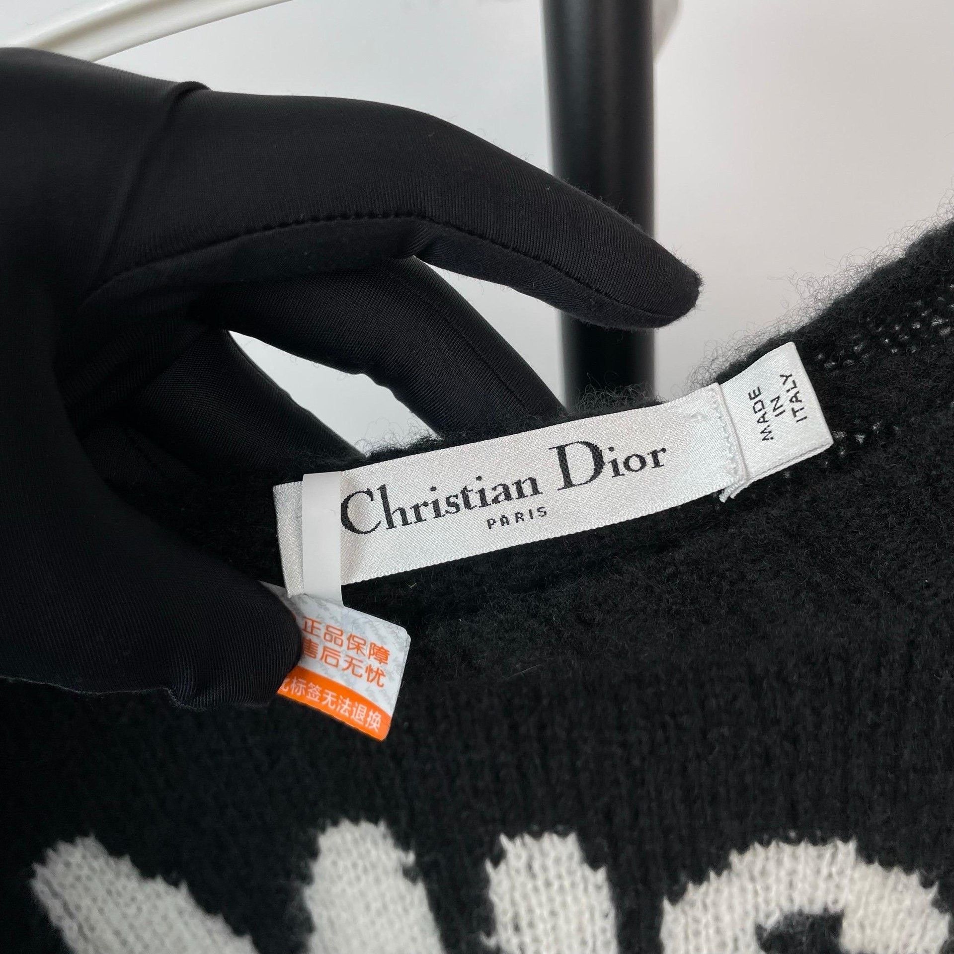 Dior Dior Black Sweater 38 Women Size S / US 4 / IT 40 - 4 Thumbnail