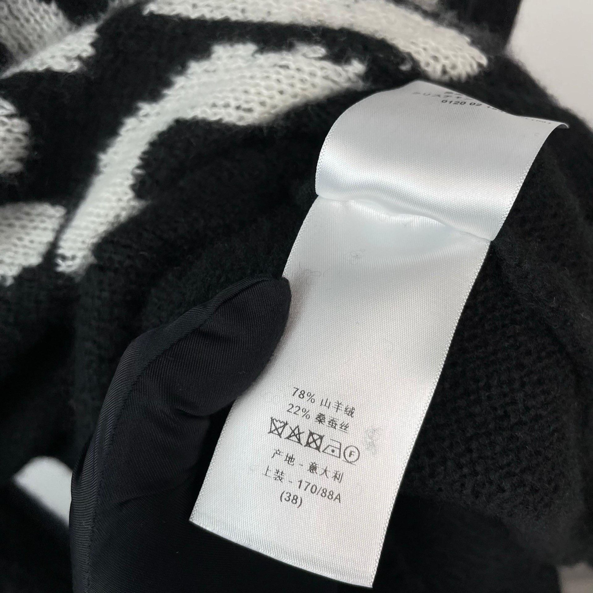 Dior Dior Black Sweater 38 Women Size S / US 4 / IT 40 - 7 Thumbnail