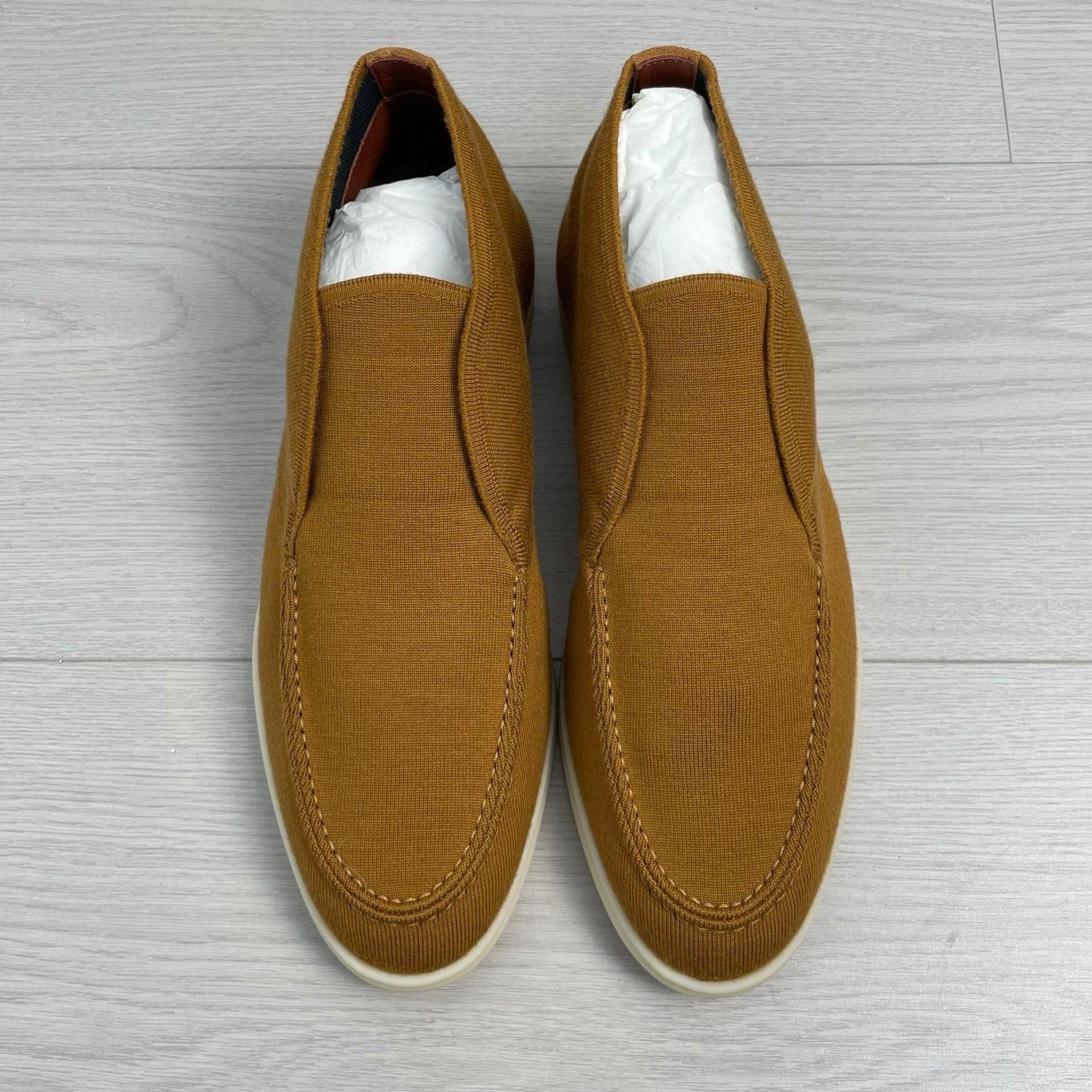 Loro Piana Loro Piana Knit Wool Brown Lowtop Sneakers 42 Men Size US 9 / EU 42 - 2 Thumbnail