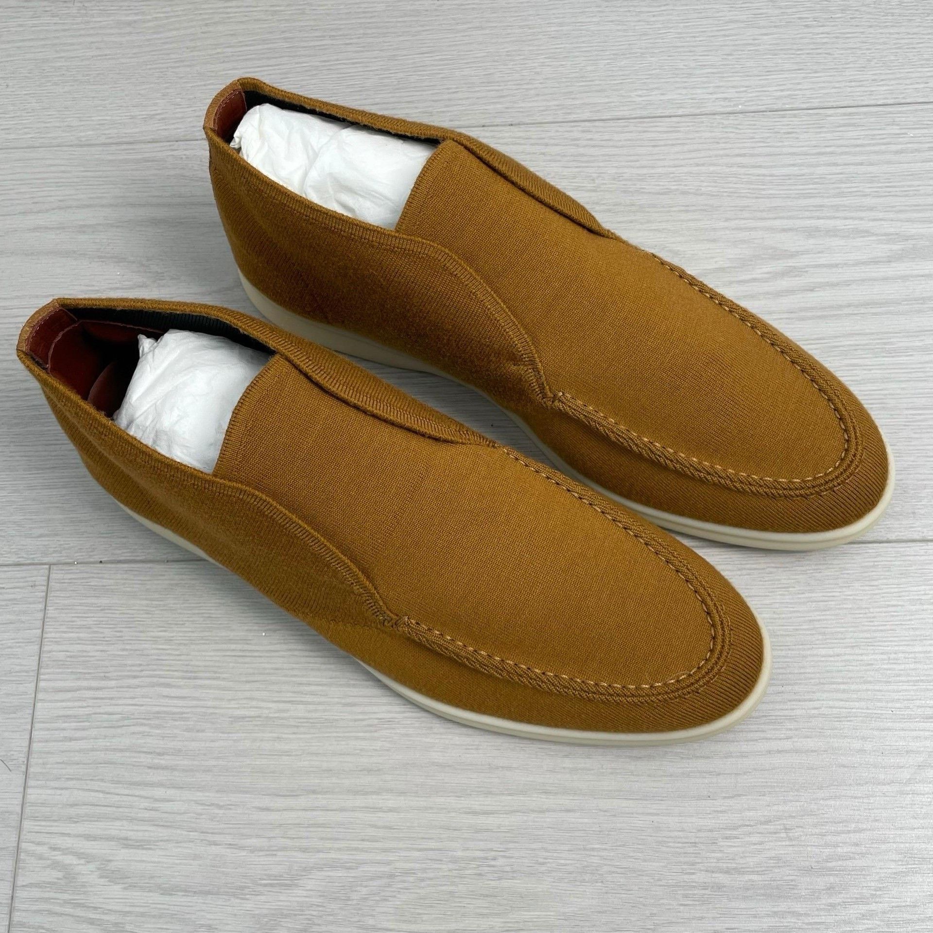 Loro Piana Loro Piana Knit Wool Brown Lowtop Sneakers 42 Men Size US 9 / EU 42 - 5 Thumbnail