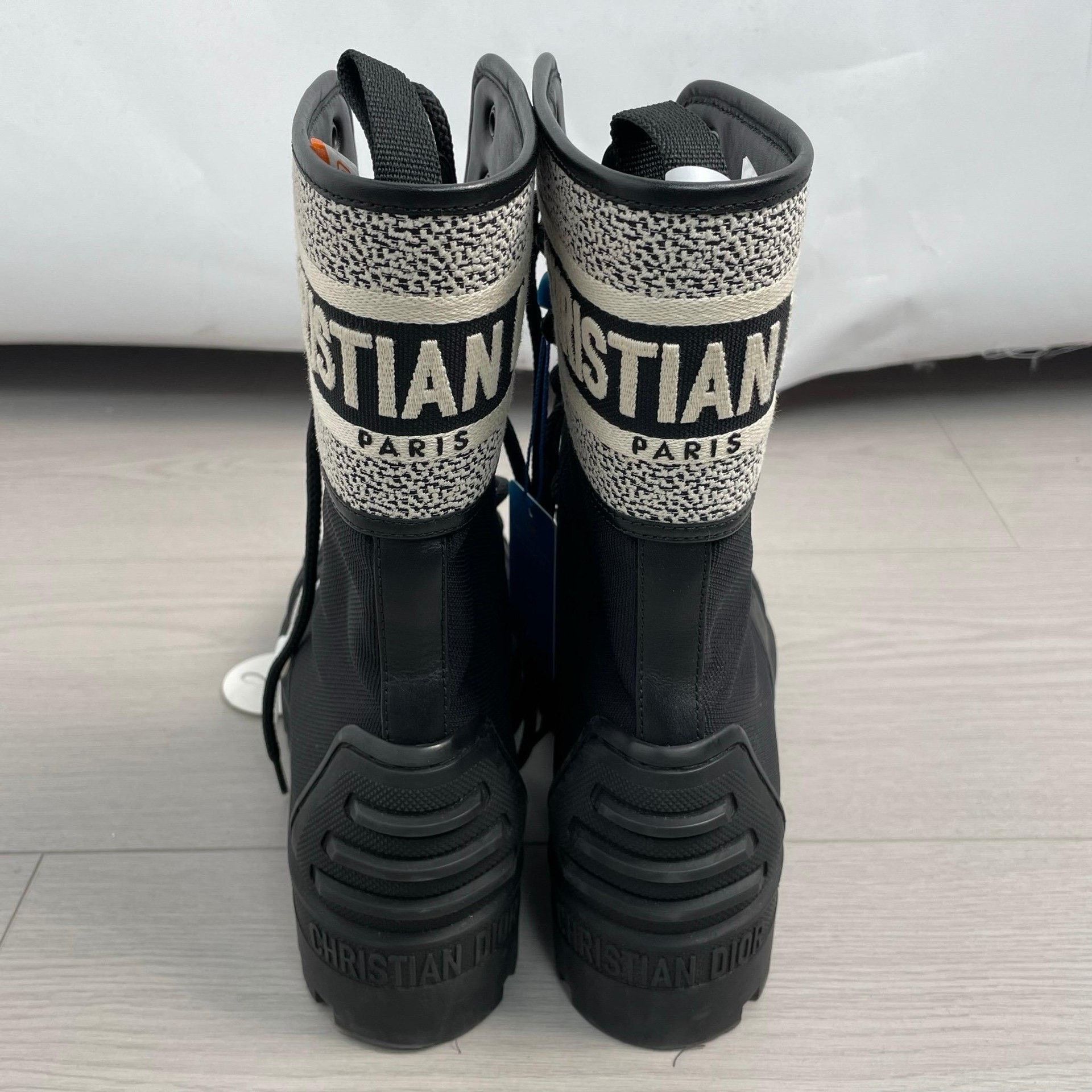 Dior Dior Embroidered Black Boots 37 Women Size US 6.5 / IT 36.5 - 9 Thumbnail