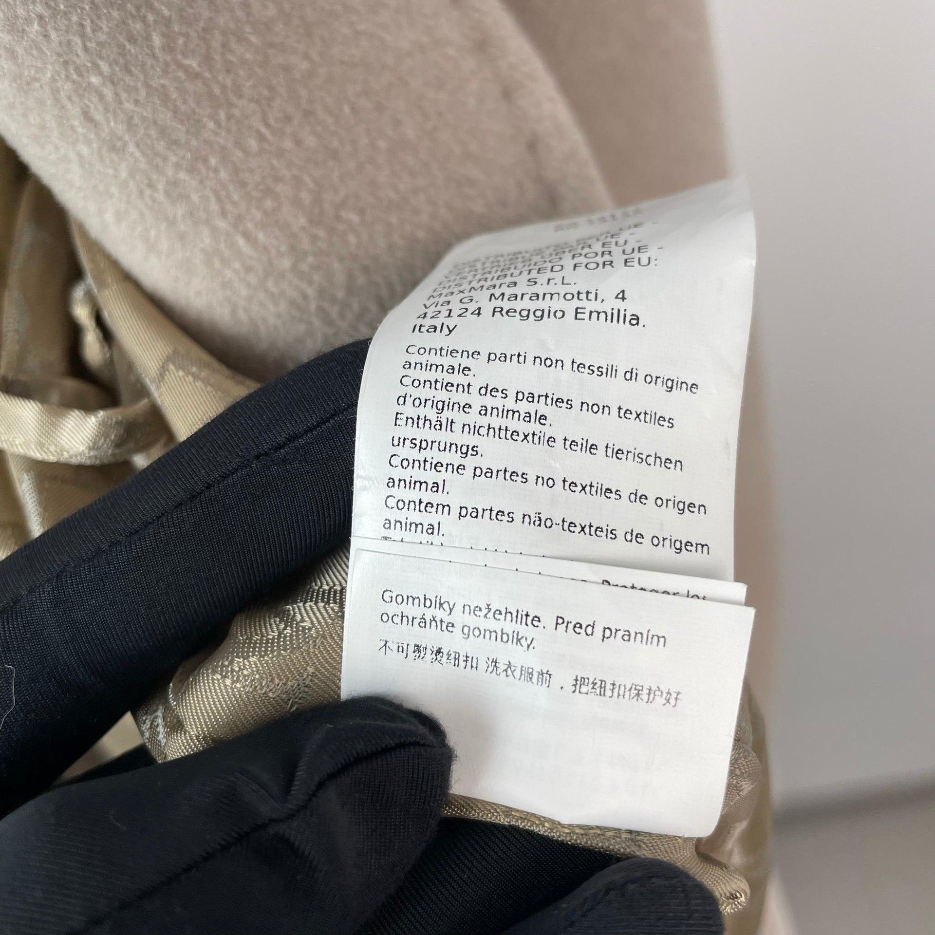 Max Mara Max Mara Beige Coat 38 Women Size S / US 4 / IT 40 - 6 Thumbnail