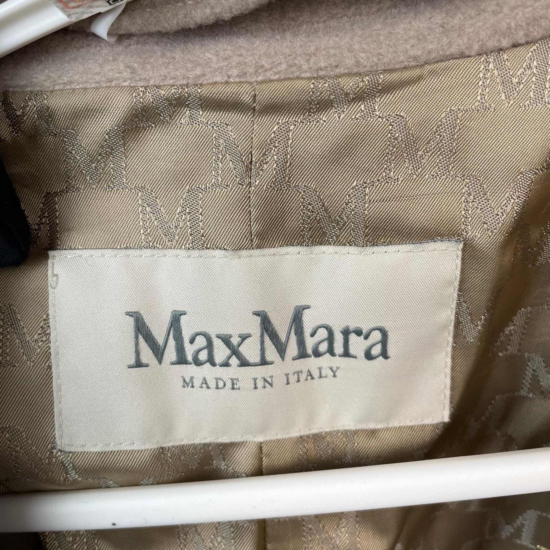 Max Mara Max Mara Beige Coat 38 Women Size S / US 4 / IT 40 - 3 Thumbnail