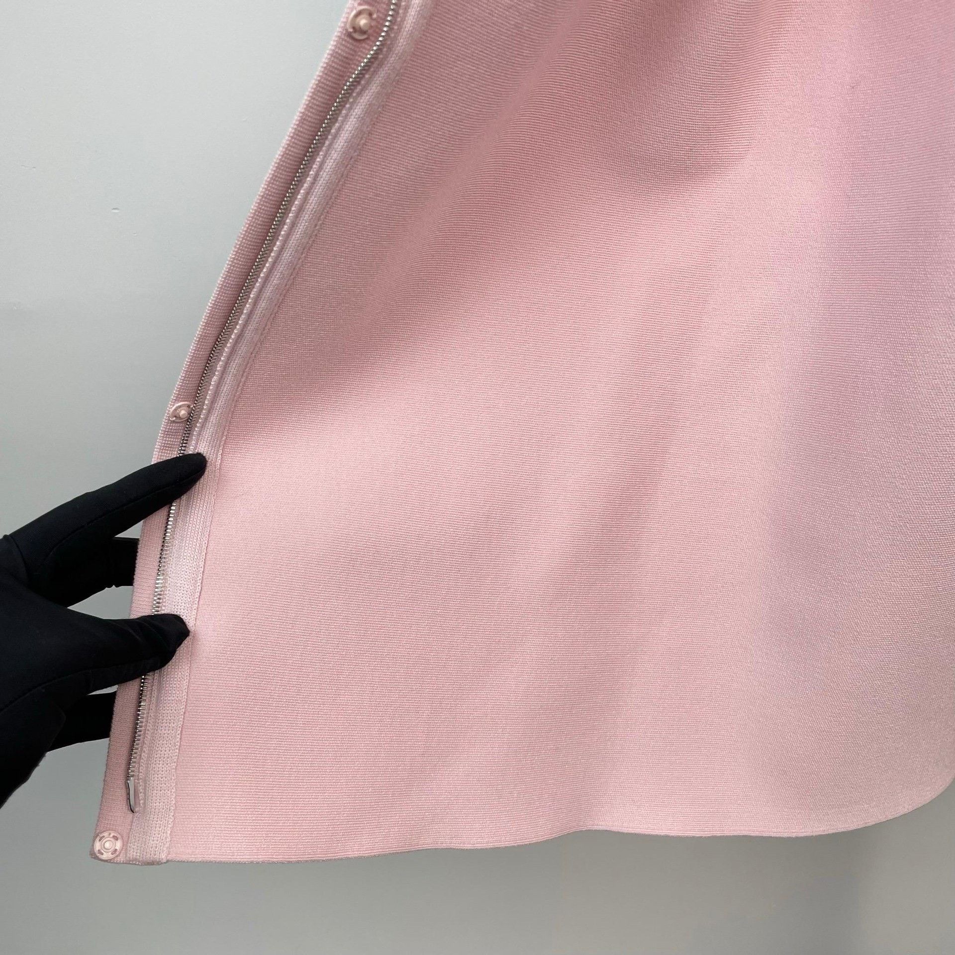 Dior Dior Wool Pink Dress 36 Women Size S / US 4 / IT 40 - 4 Thumbnail