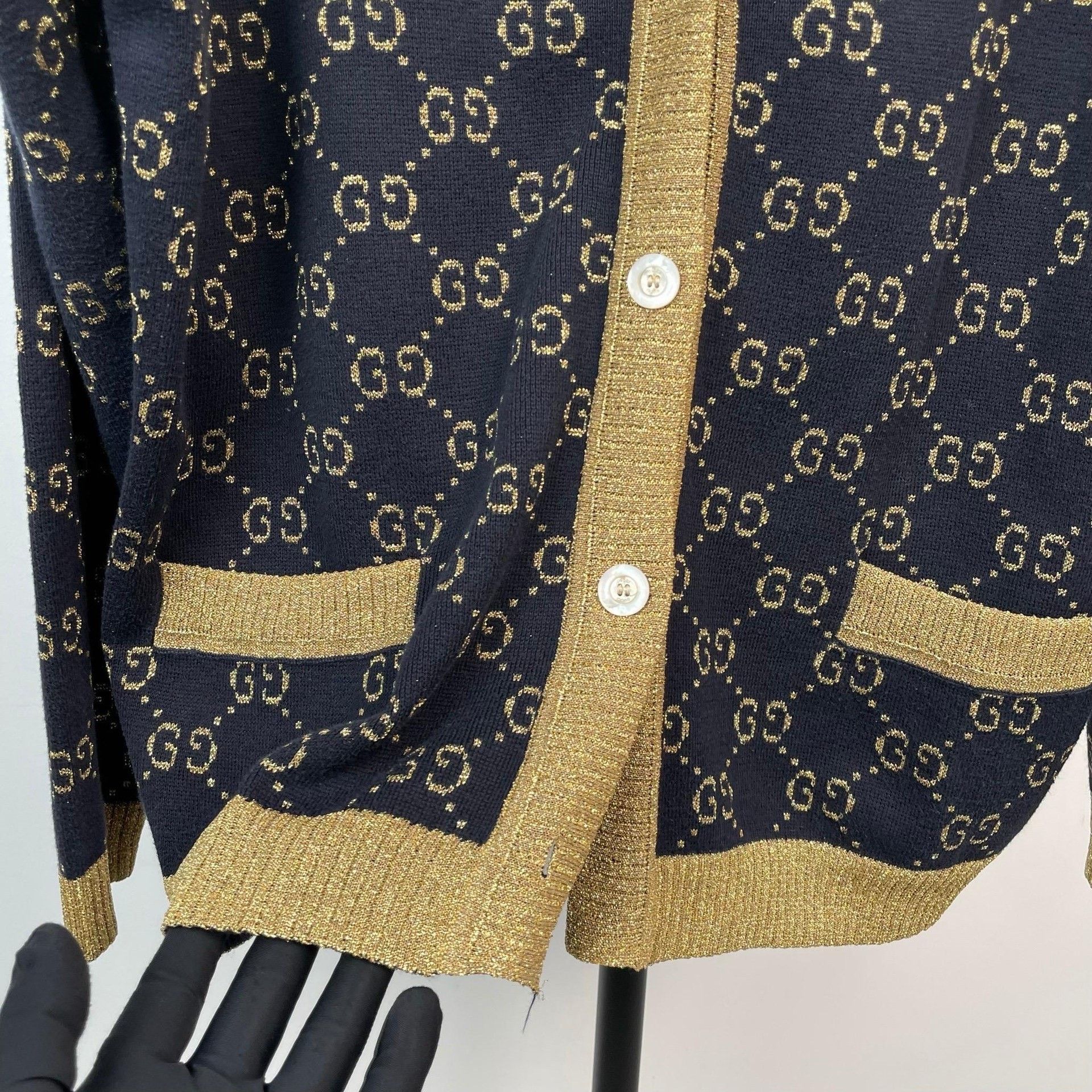 Gucci Gucci Knit Black Sweater S Women Size S / US 4 / IT 40 - 8 Thumbnail