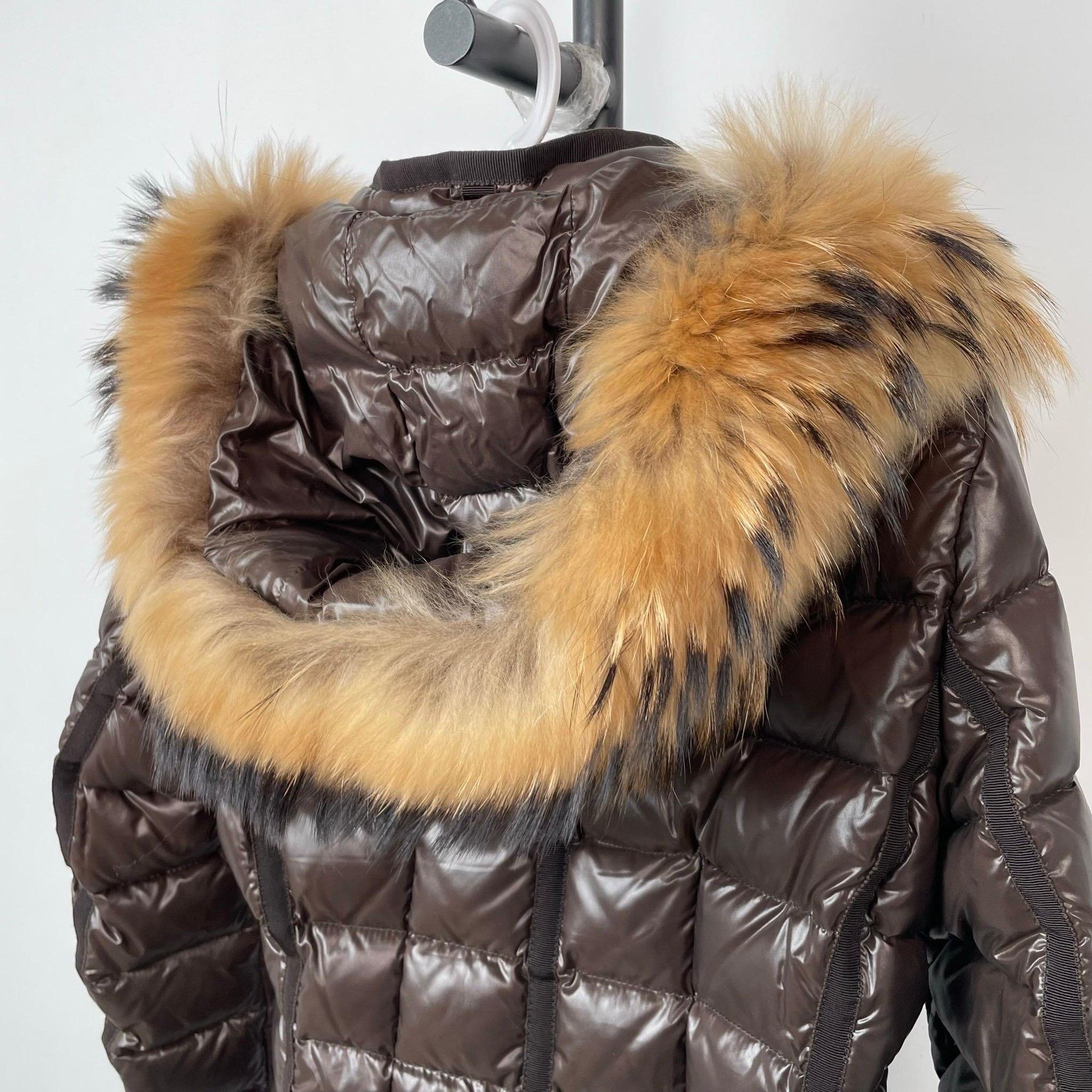 Moncler Moncler Brown Down Jacket S Women Size S / US 4 / IT 40 - 3 Thumbnail