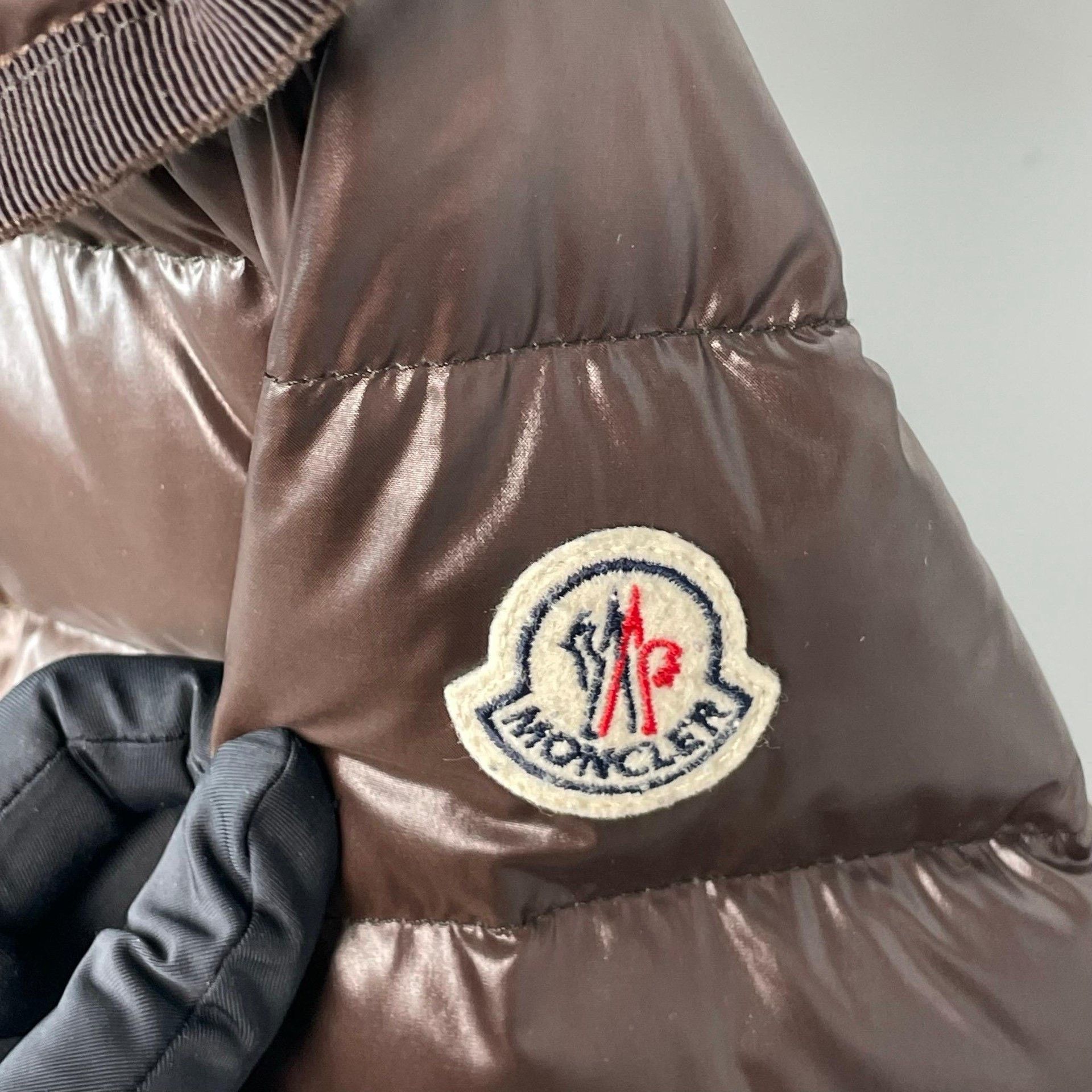 Moncler Moncler Brown Down Jacket S Women Size S / US 4 / IT 40 - 4 Thumbnail