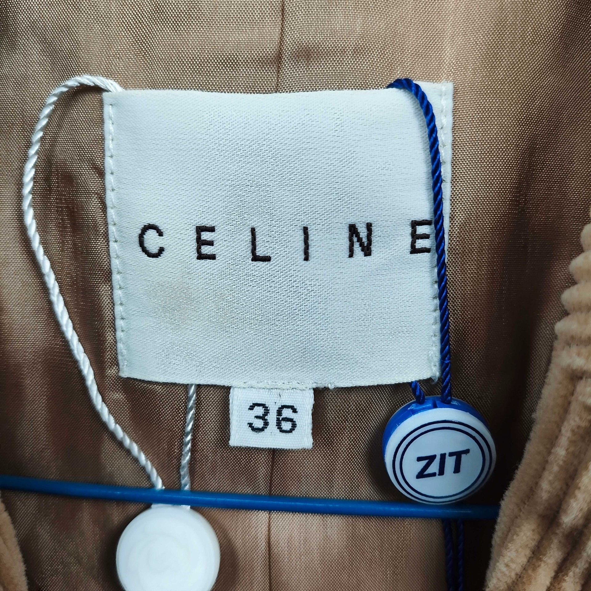 Celine Celine Formal Brown Jacket 36 Women Size S / US 4 / IT 40 - 3 Thumbnail