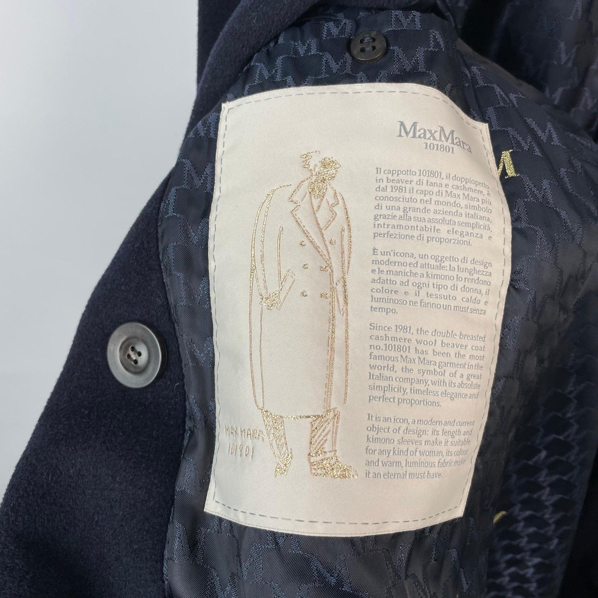Max Mara Max Mara Blue Coat 36 Women Size S / US 4 / IT 40 - 8 Thumbnail
