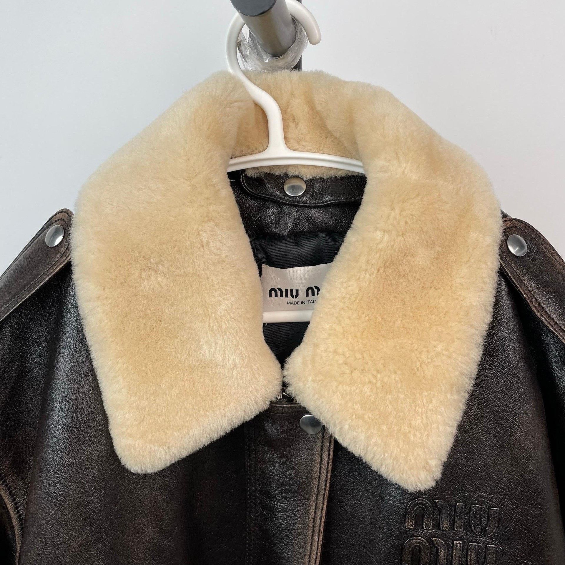 Miu Miu Miu Miu Brown Light Jacket 36 Men Size US S / EU 44-46 / 1 - 3 Thumbnail