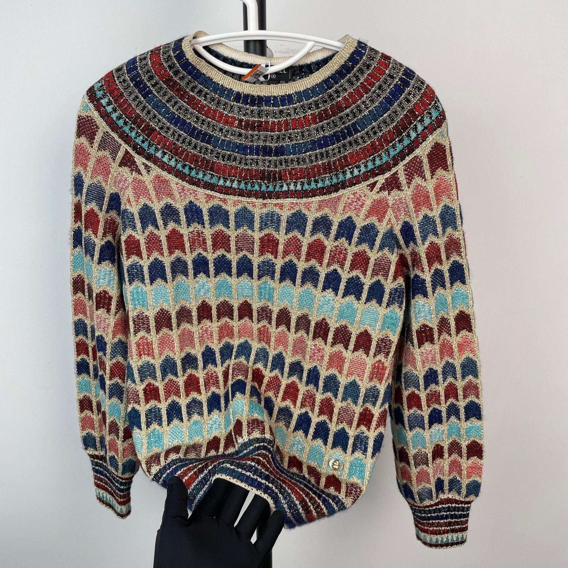 Chanel Chanel Multi Sweater 34 Women Size XS / US 0-2 / IT 36-38 - 3 Thumbnail