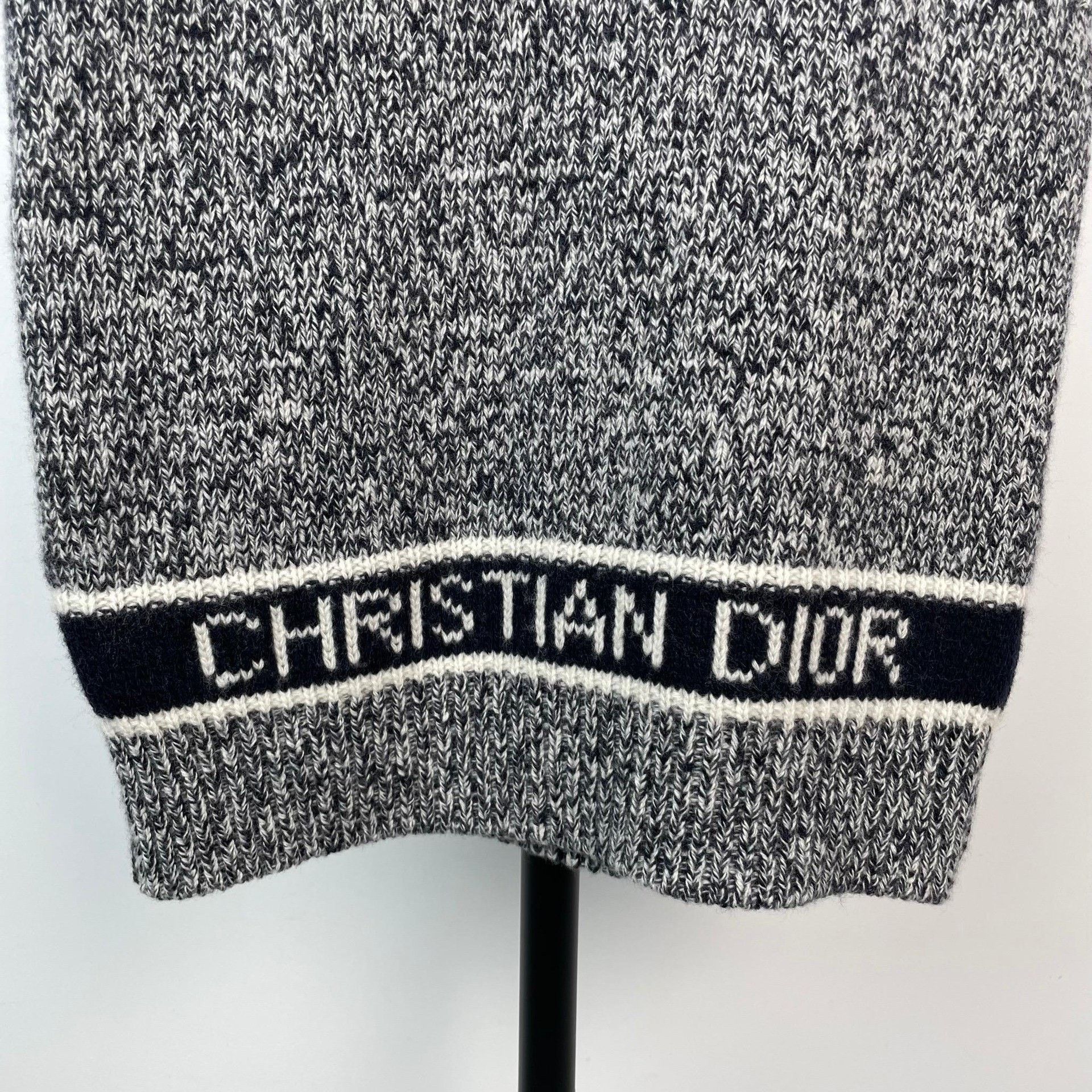 Dior Dior Retro Wool Gray Tank Top 34 Women Size XS / US 0-2 / IT 36-38 - 3 Thumbnail
