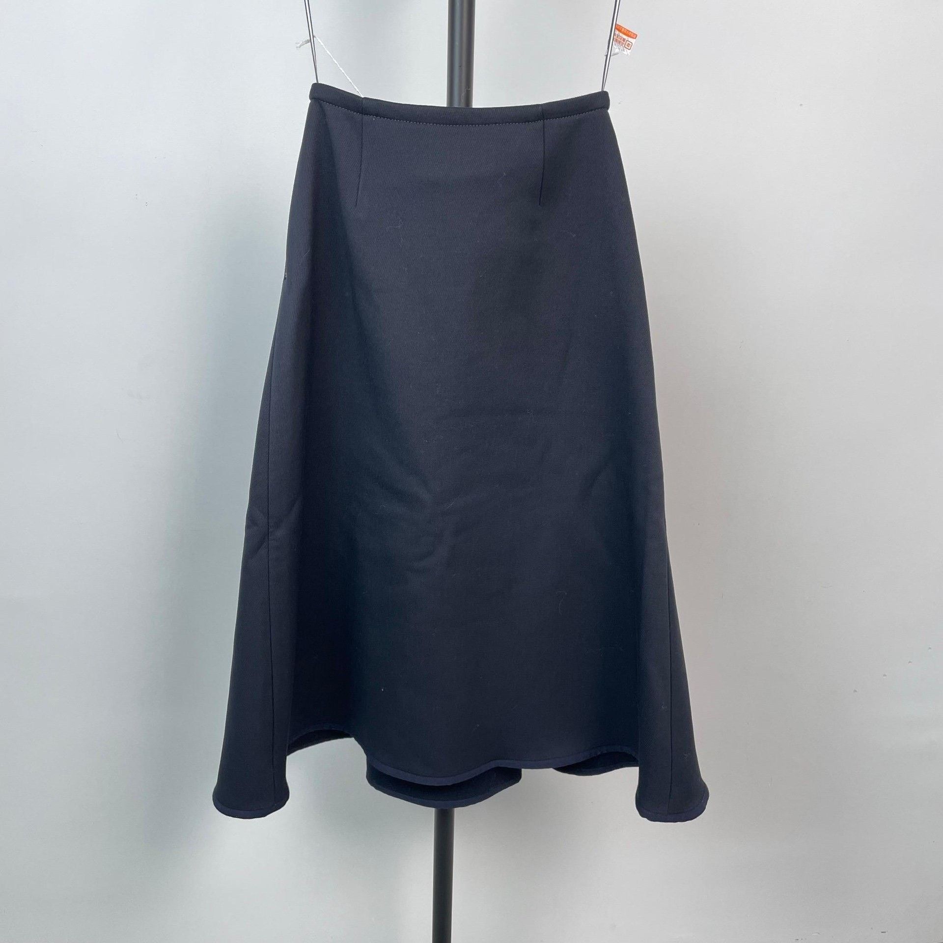 Hermes Hermes Wool Long Black Skirt 36 Women Size 36" / US 14 / IT 50 - 2 Thumbnail