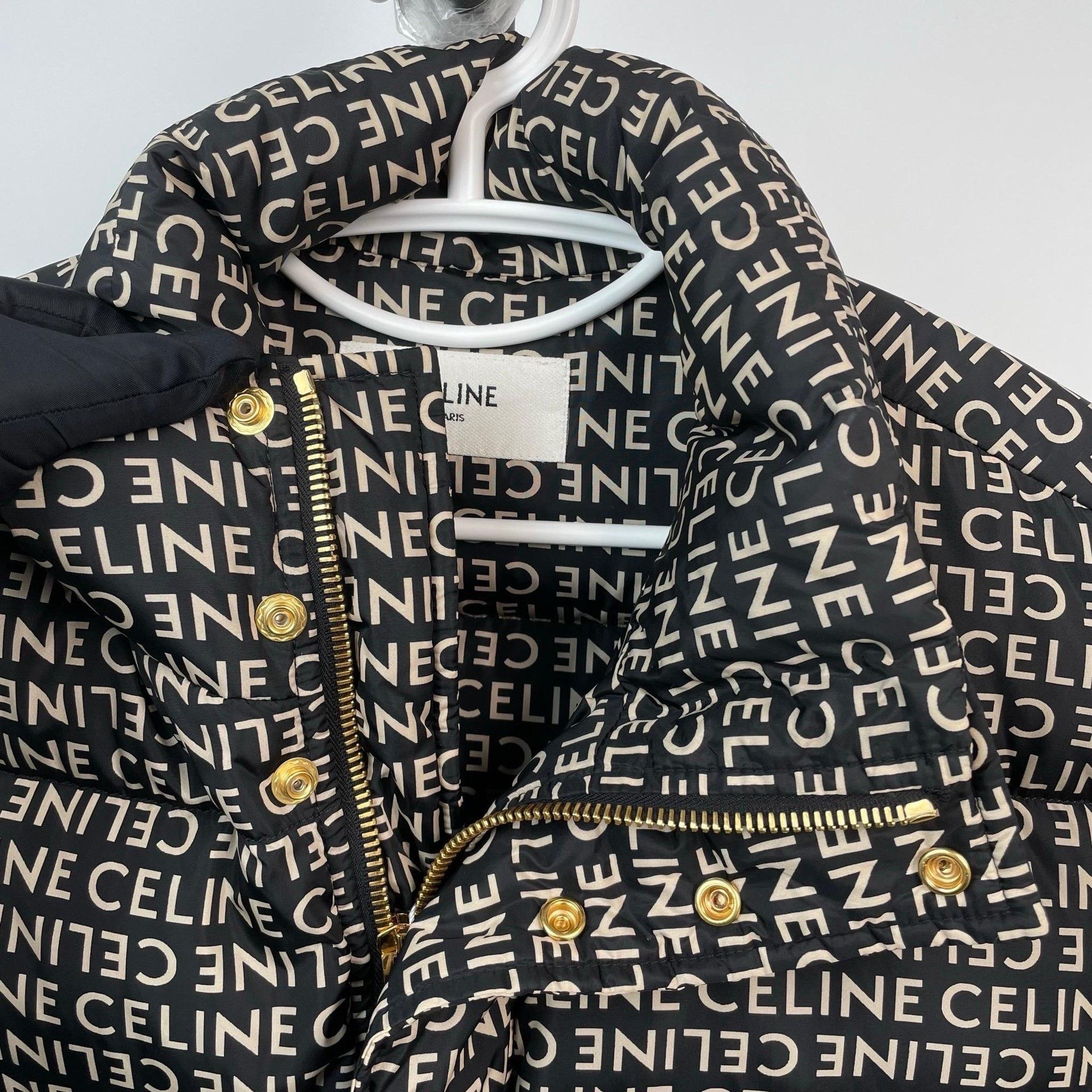 Celine Celine Retro Down Black Vest 38 Women Size S / US 4 / IT 40 - 4 Thumbnail
