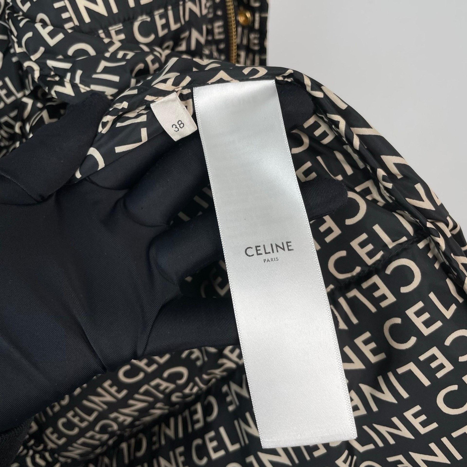 Celine Celine Retro Down Black Vest 38 Women Size S / US 4 / IT 40 - 9 Thumbnail