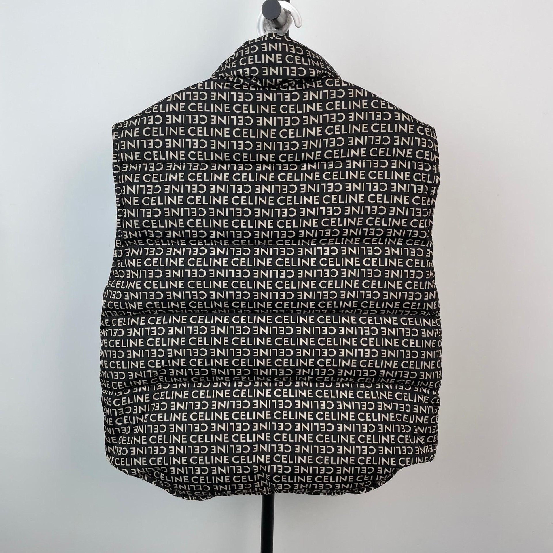 Celine Celine Retro Down Black Vest 38 Women Size S / US 4 / IT 40 - 3 Thumbnail