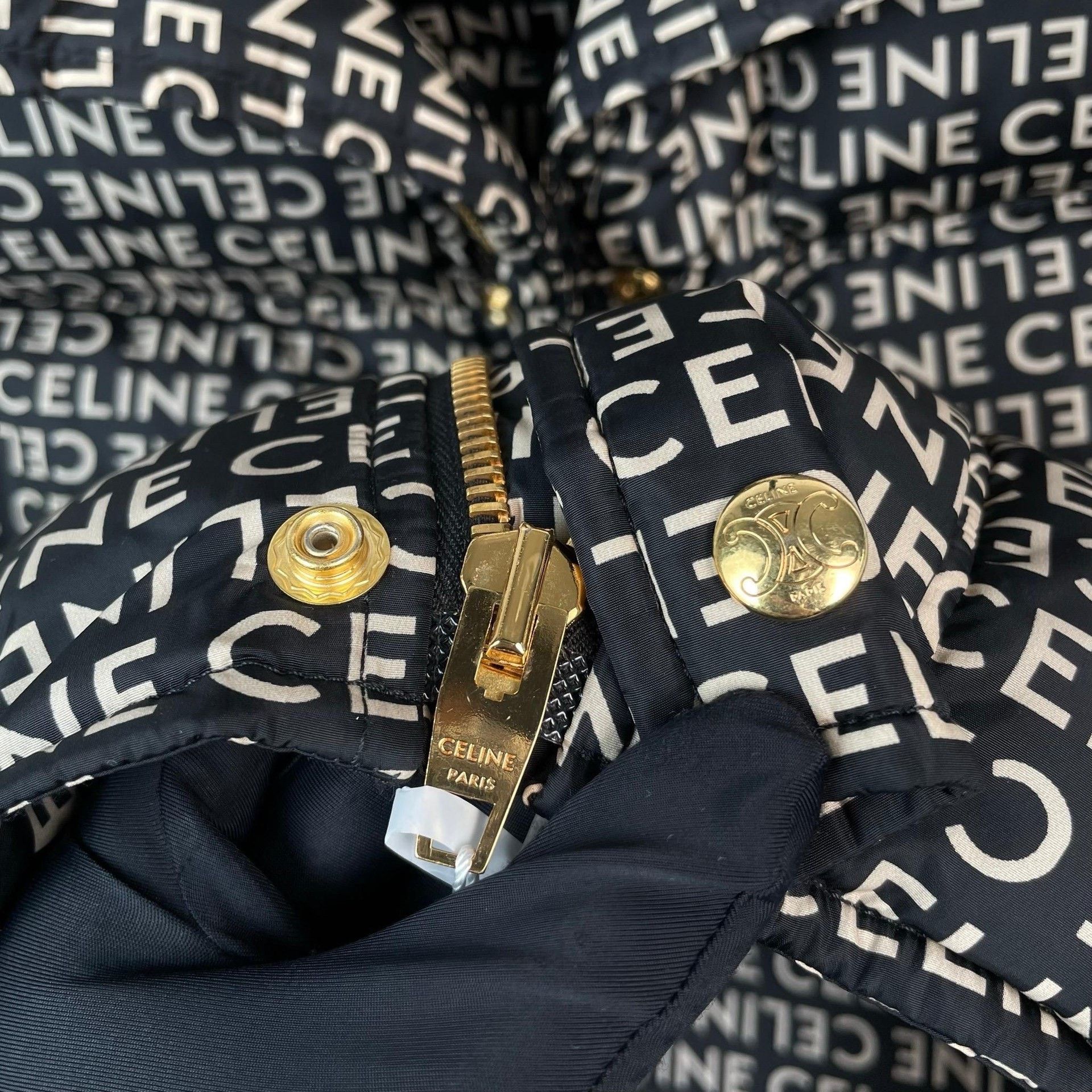 Celine Celine Retro Down Black Vest 38 Women Size S / US 4 / IT 40 - 5 Thumbnail