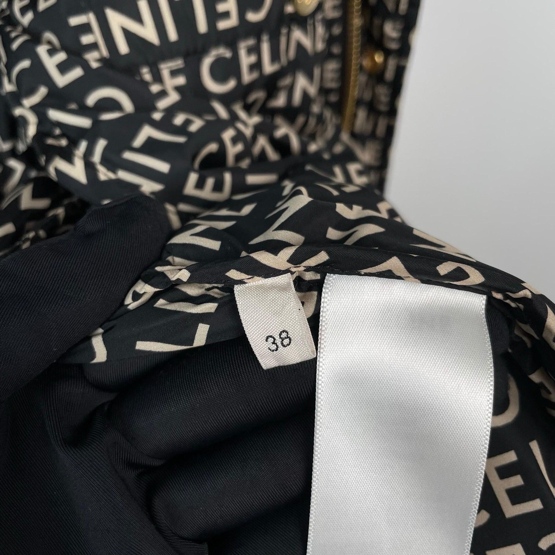 Celine Celine Retro Down Black Vest 38 Women Size S / US 4 / IT 40 - 8 Thumbnail