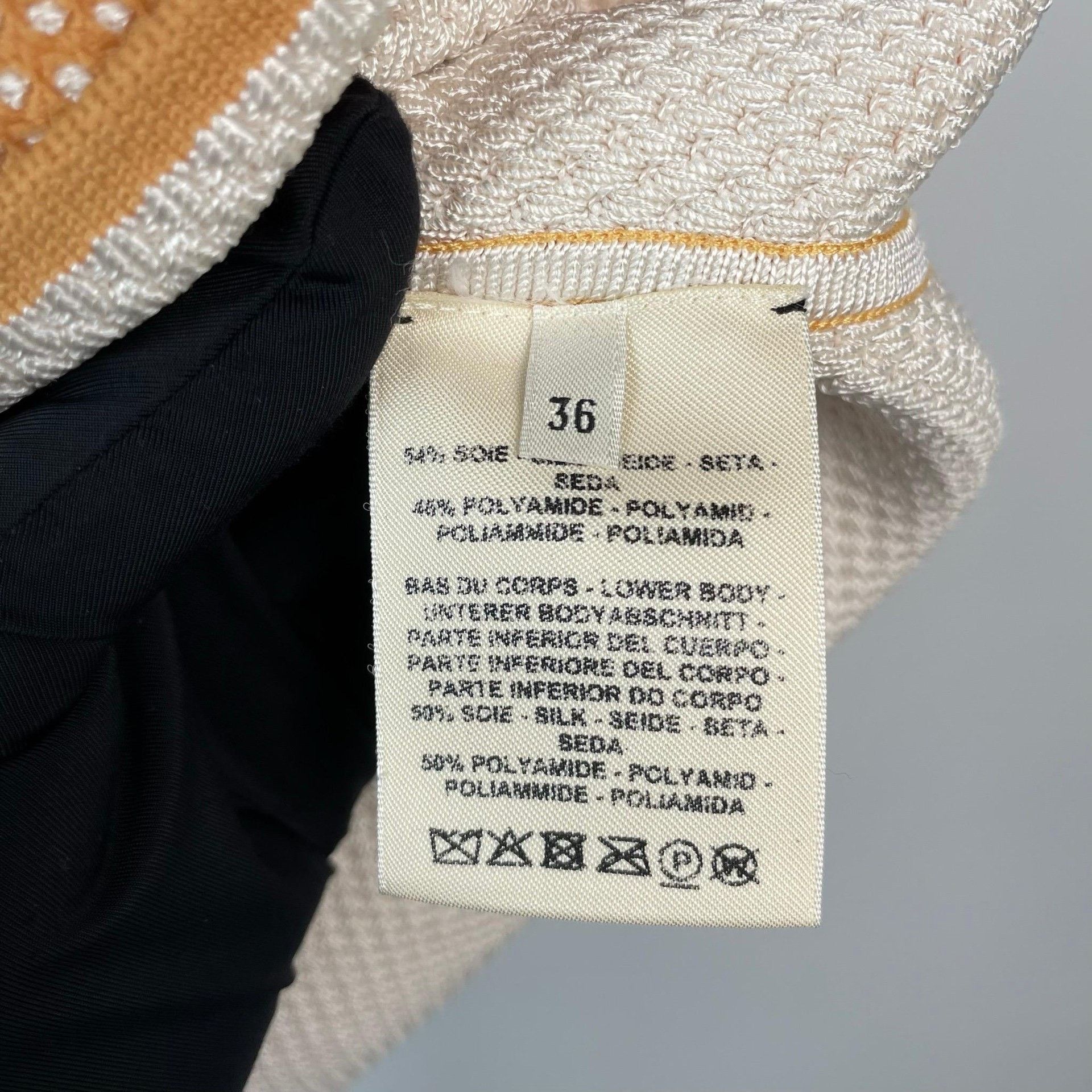 Hermes Hermes Knit Orange Tank Top 36 Women Size S / US 4 / IT 40 - 6 Thumbnail