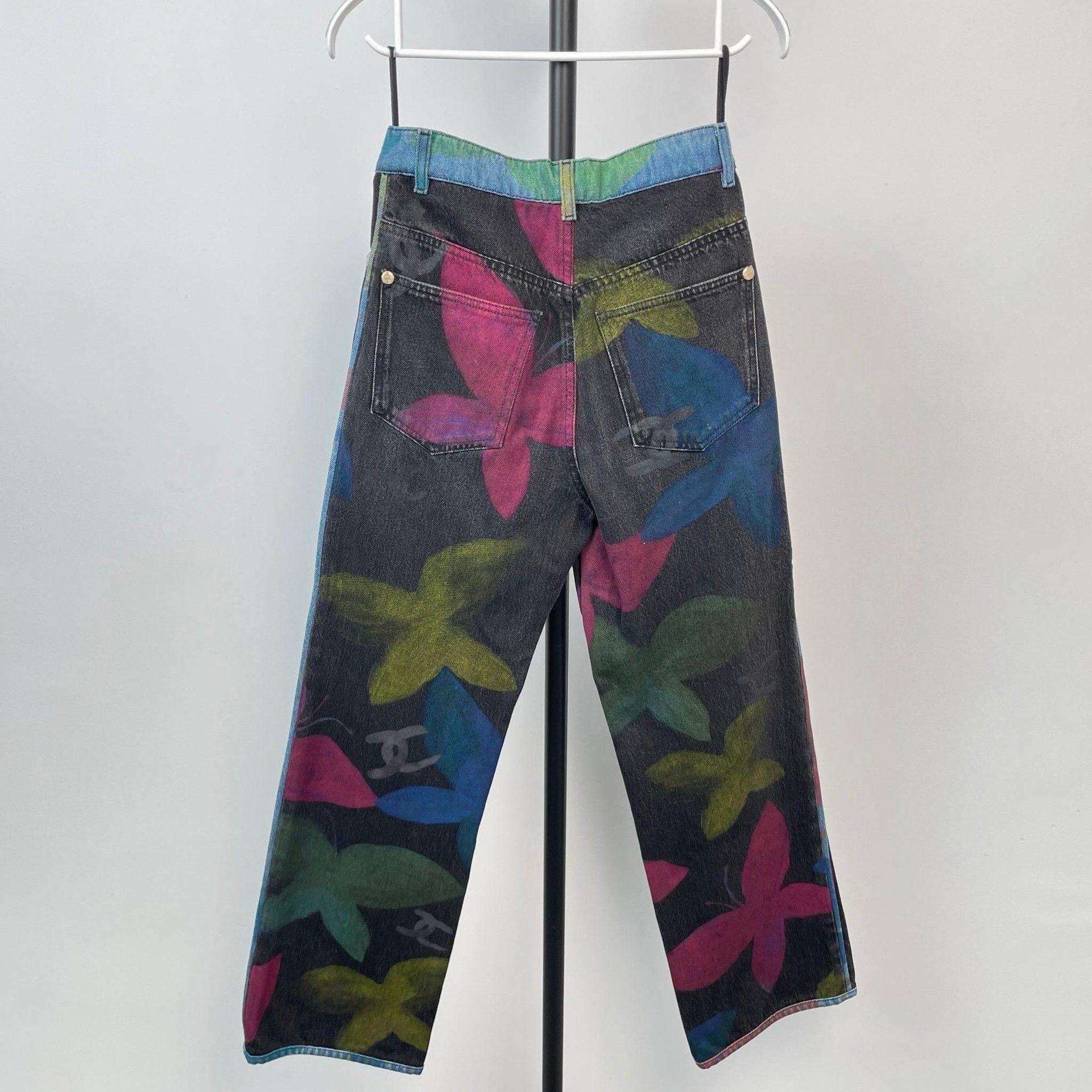 Chanel Chanel Multi Pants S Women Size 26" / US 2 / IT 38 - 2 Thumbnail