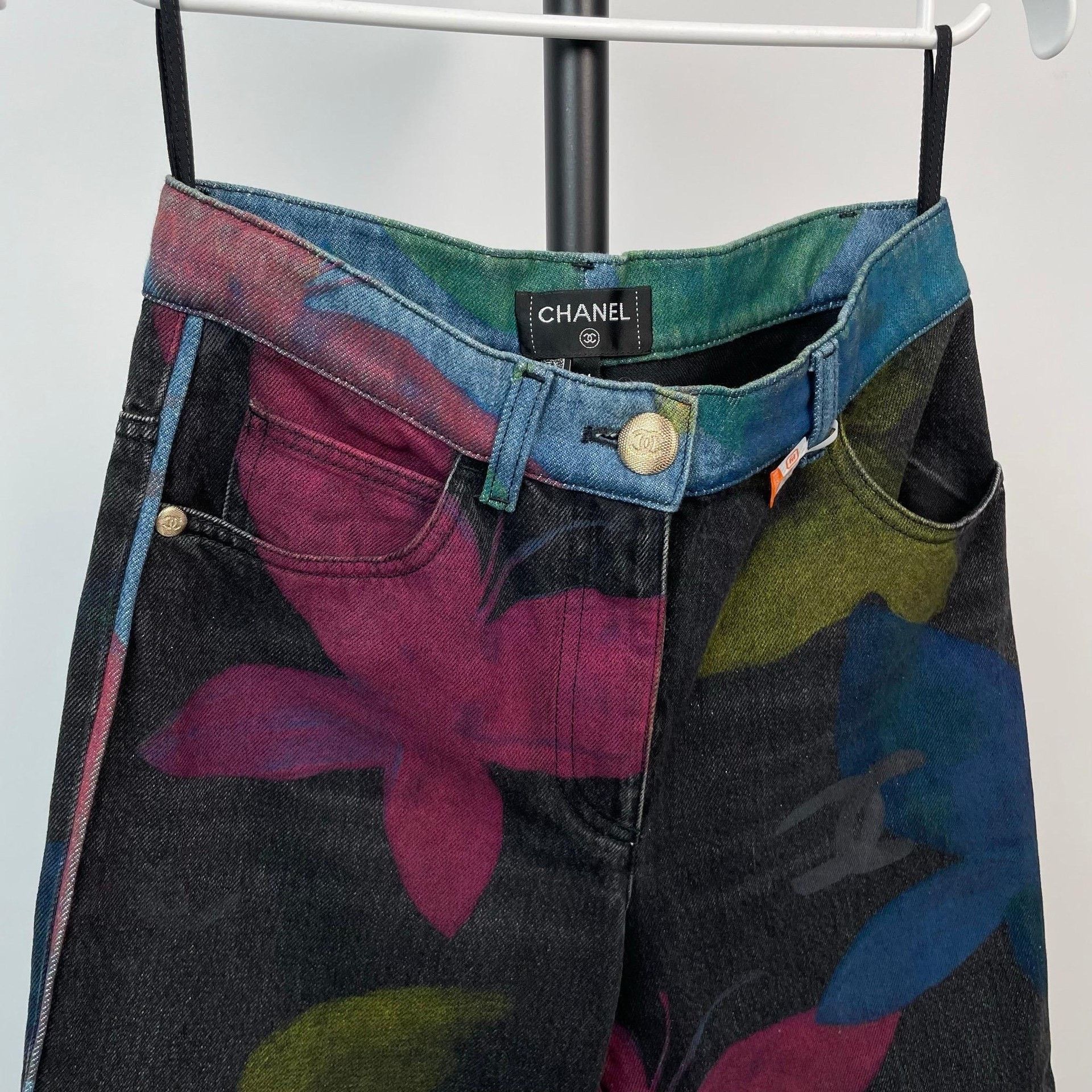 Chanel Chanel Multi Pants S Women Size 26" / US 2 / IT 38 - 3 Thumbnail