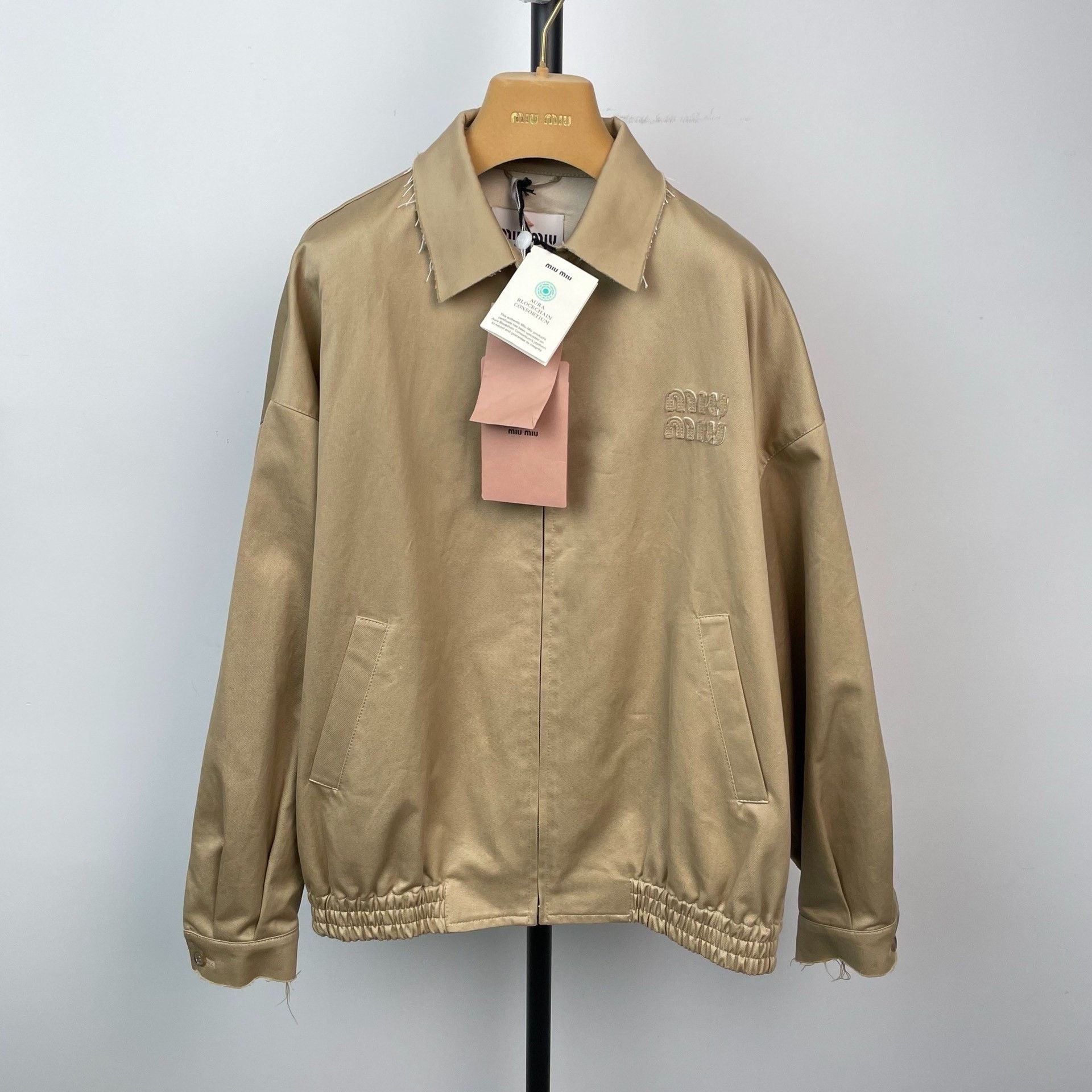 Miu Miu Miu Miu Beige Jacket 22 Women Size XS / US 0-2 / IT 36-38 - 9 Thumbnail