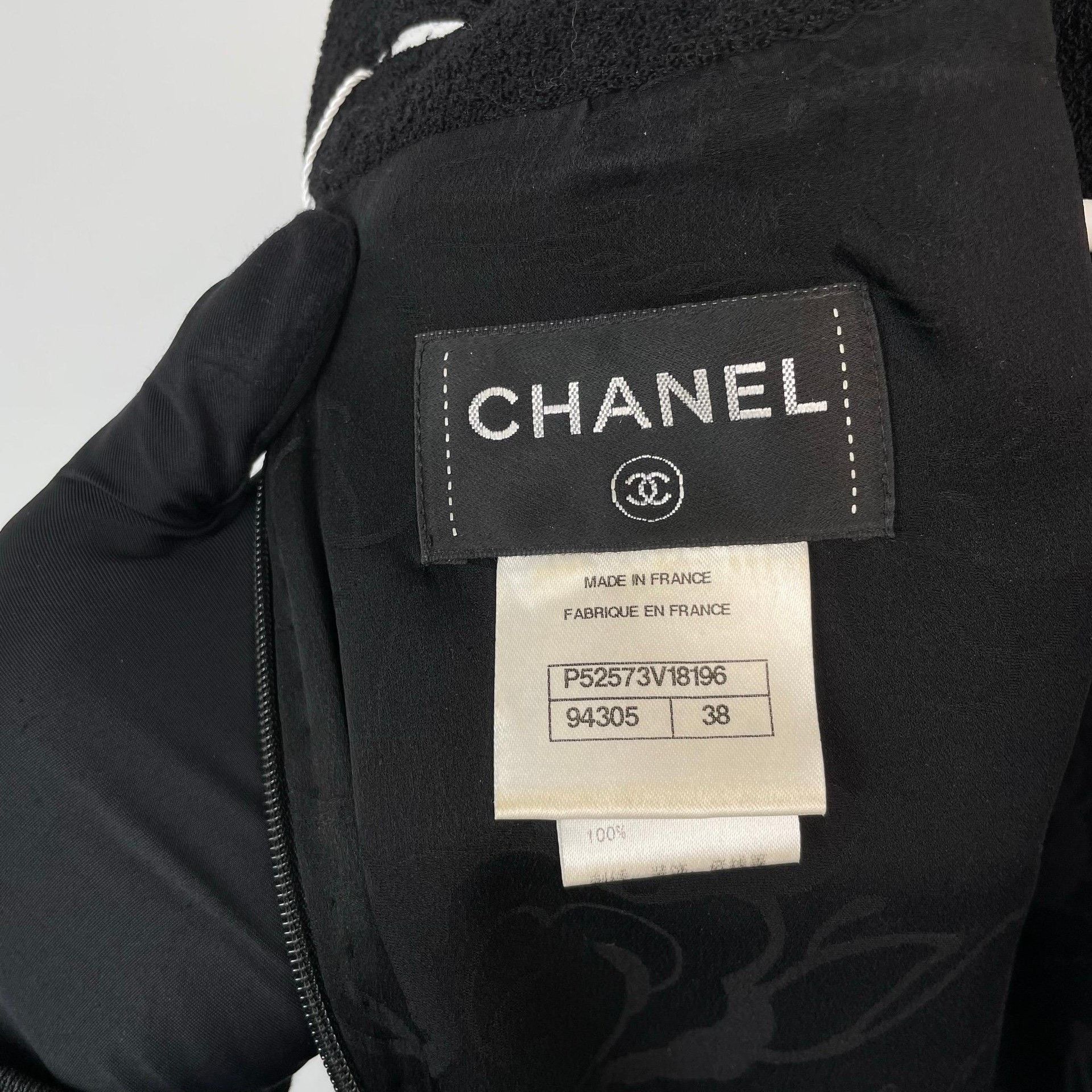 Chanel Chanel Black Dress 38 Women Size S / US 4 / IT 40 - 6 Thumbnail