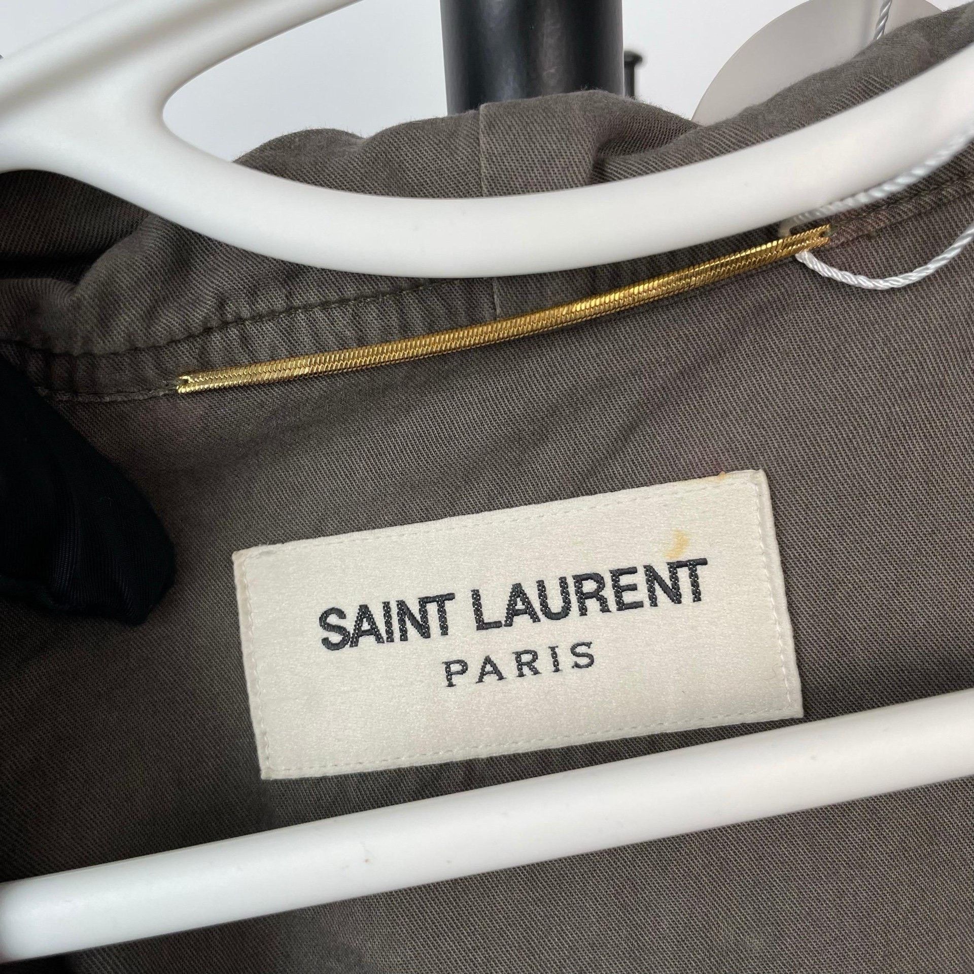 Saint Laurent Paris Saint Laurent Paris Green Jacket 36 Women Size S / US 4 / IT 40 - 6 Thumbnail