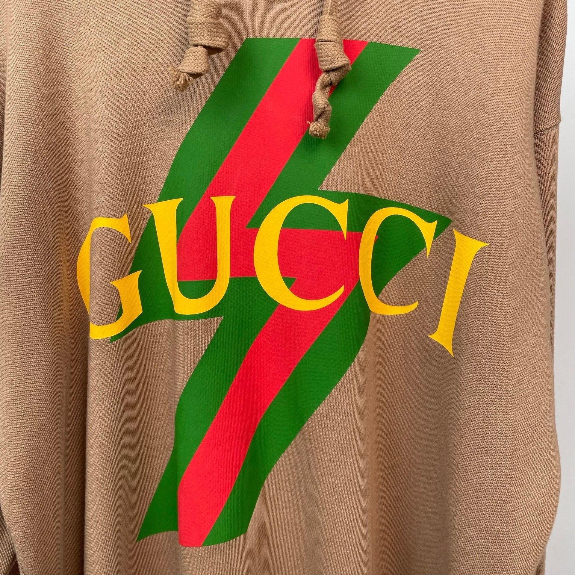 Gucci Gucci Printed Red Hoodie XS Women Size XS / US 0-2 / IT 36-38 - 2 Thumbnail