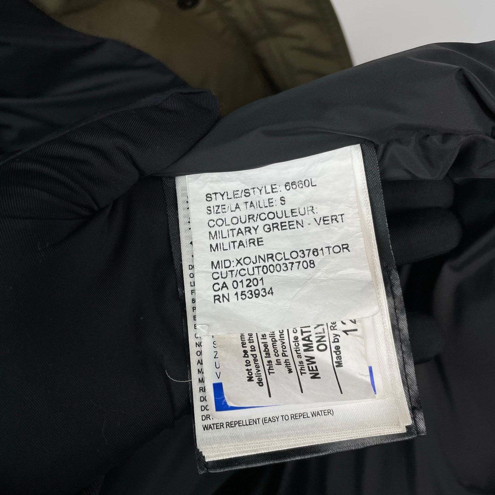 Canada Goose Canada Goose Green Heavy Coat S Men Size US S / EU 44-46 / 1 - 7 Thumbnail