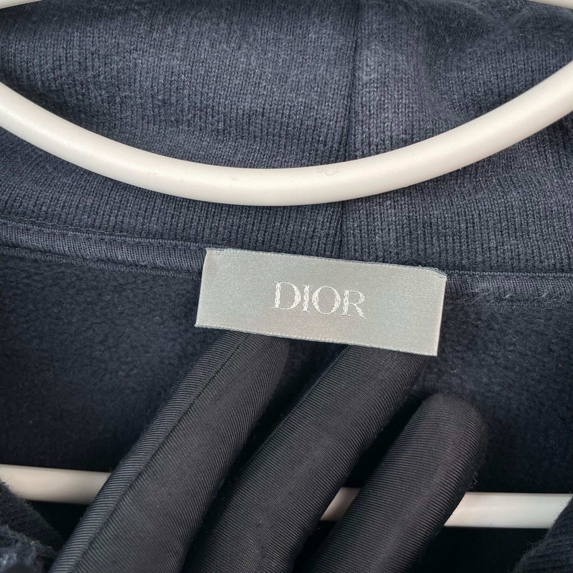Dior Dior Retro Embroidered Blue Hoodie XL Women Size XL / US 12-14 / IT 48-50 - 6 Thumbnail