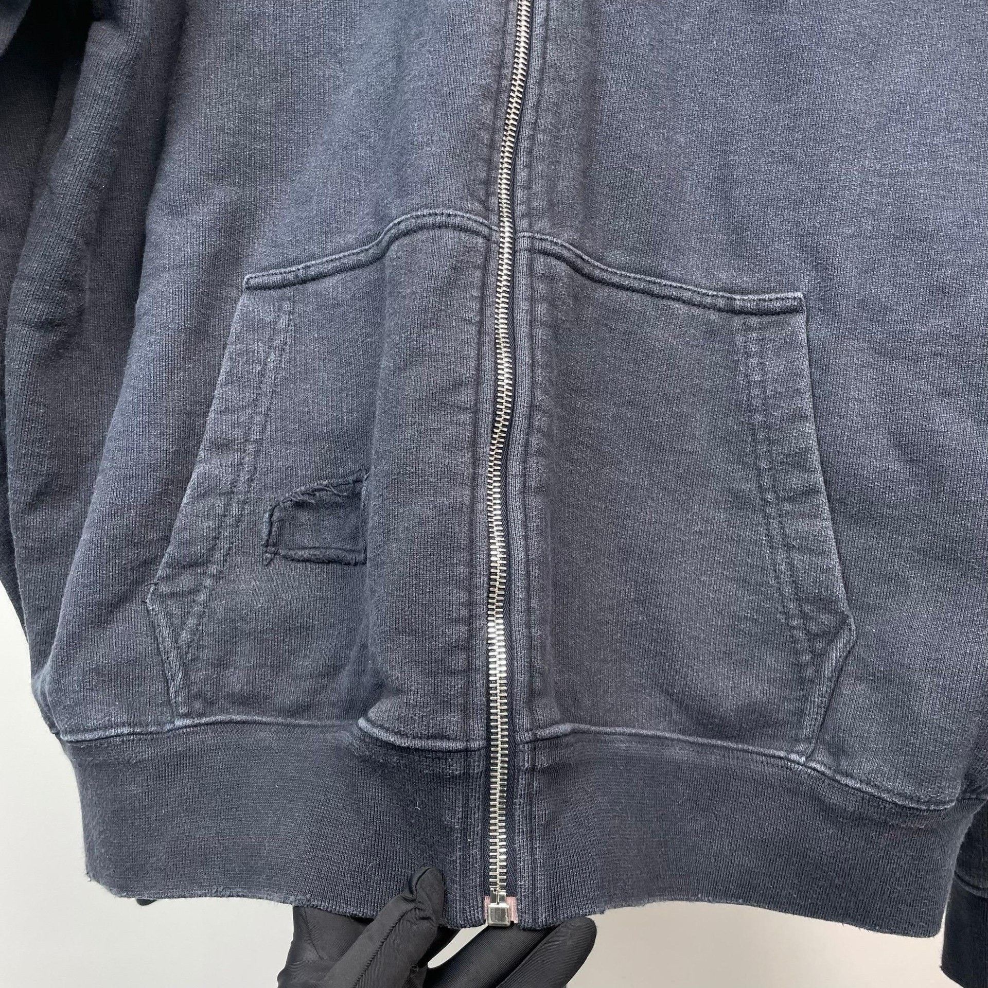 Dior Dior Retro Embroidered Blue Hoodie XL Women Size XL / US 12-14 / IT 48-50 - 5 Thumbnail