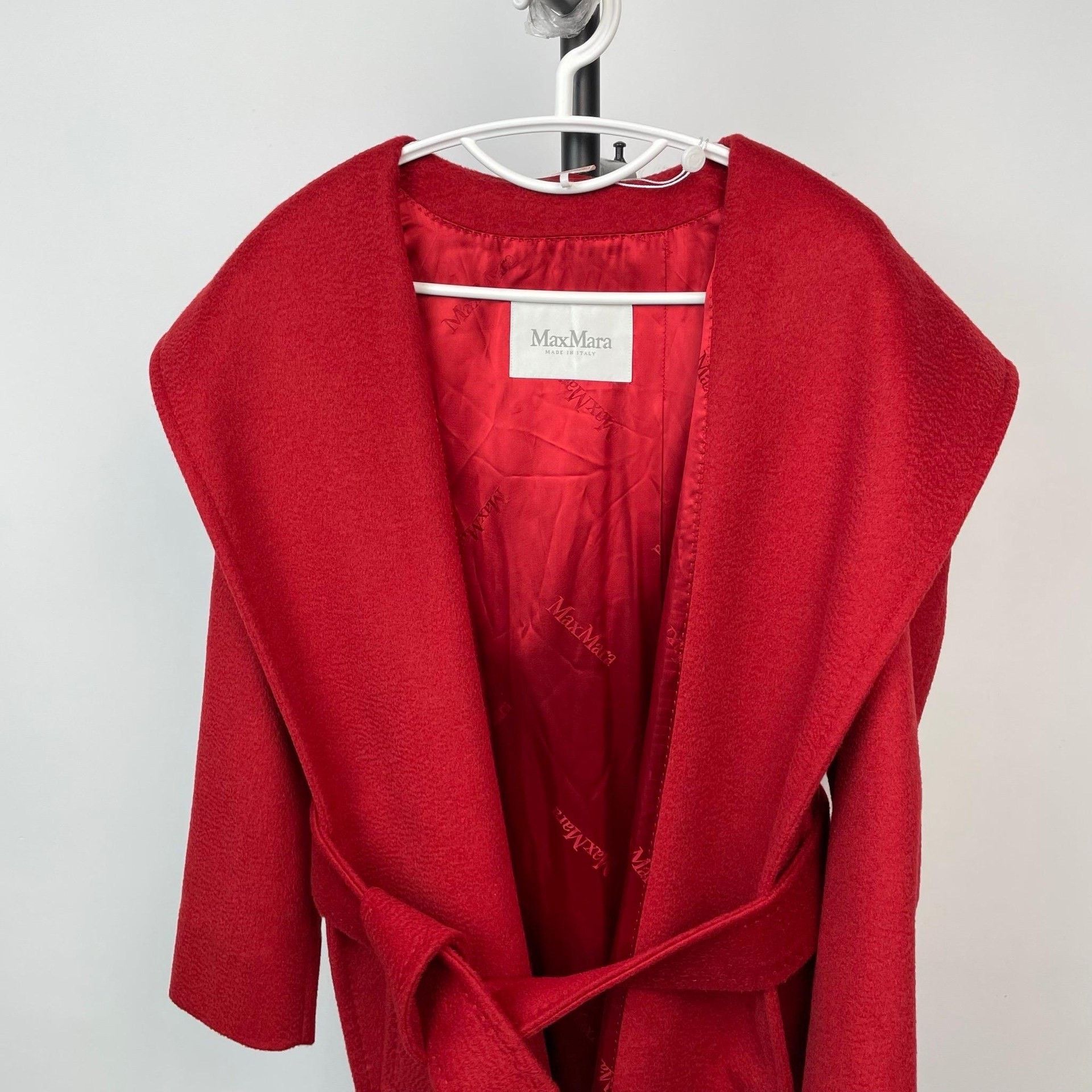 Max Mara Max Mara Red Coat 36 Women Size S / US 4 / IT 40 - 3 Thumbnail