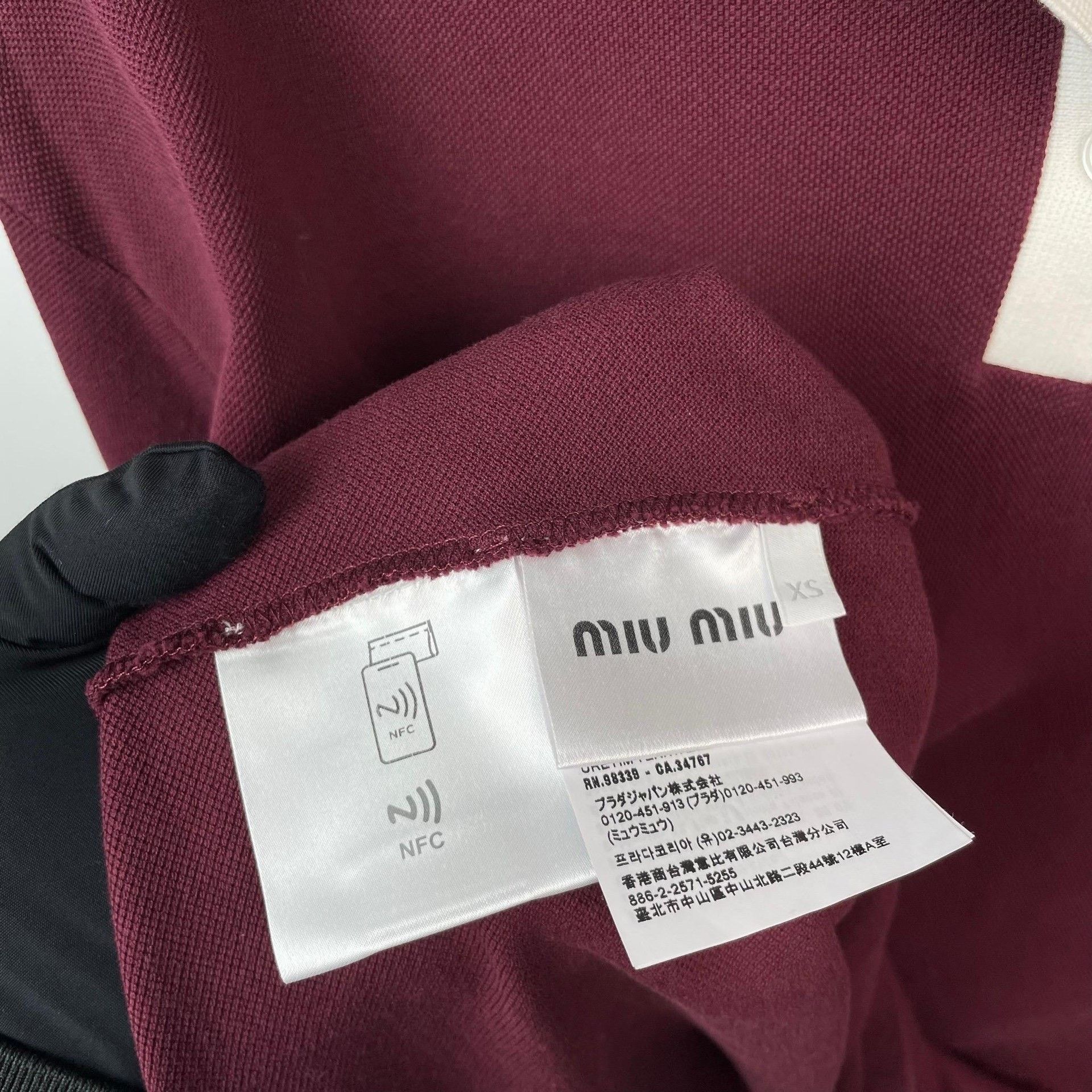 Miu Miu Miu Miu Embroidered Red Button Up XS Women Size XS / US 0-2 / IT 36-38 - 4 Thumbnail