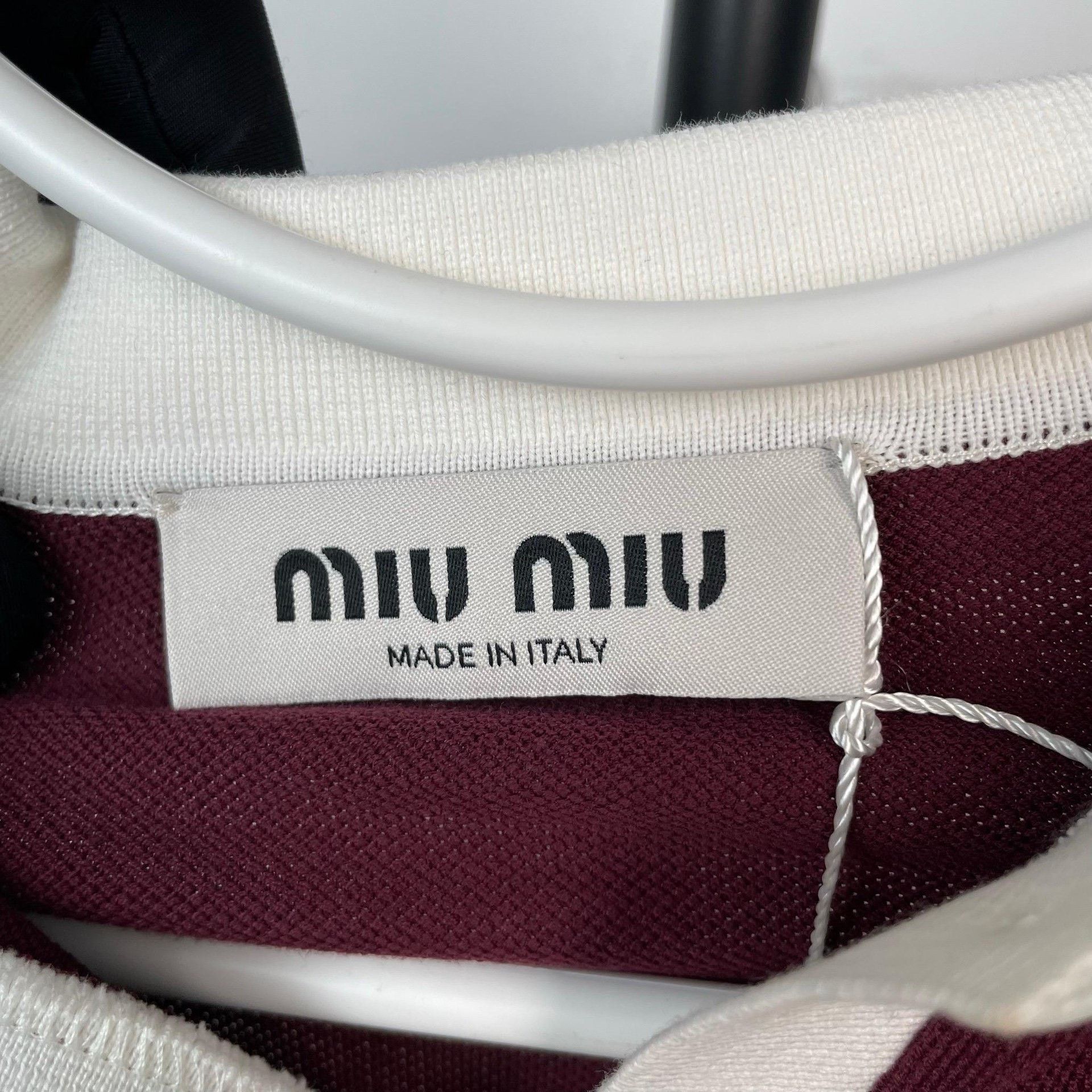 Miu Miu Miu Miu Embroidered Red Button Up XS Women Size XS / US 0-2 / IT 36-38 - 7 Thumbnail