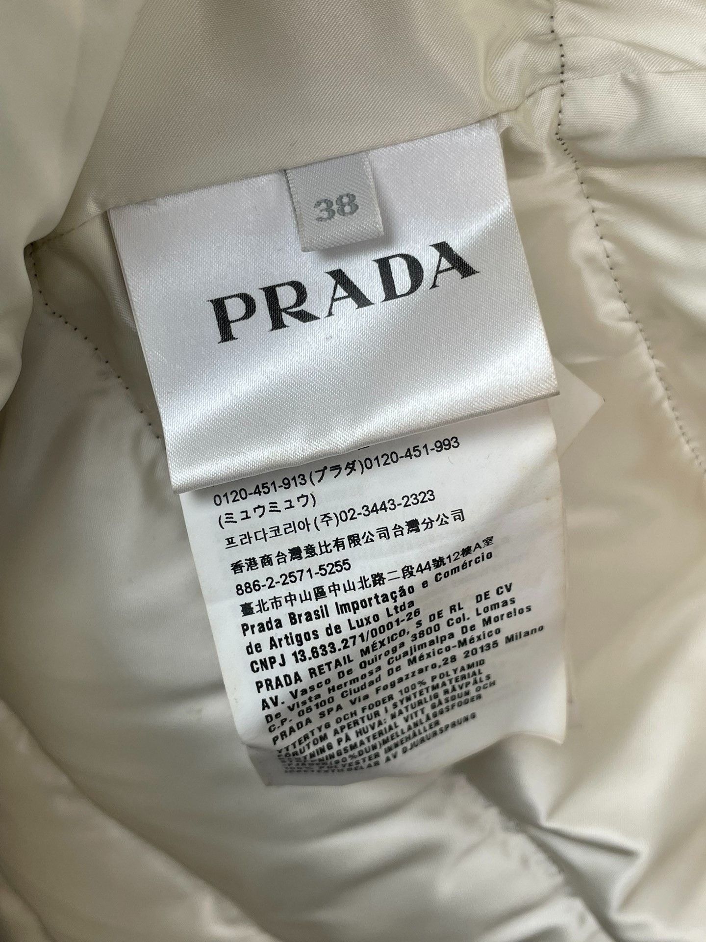 Prada Prada Down Long Black Down Jacket 38 Women Size S / US 4 / IT 40 - 5 Thumbnail