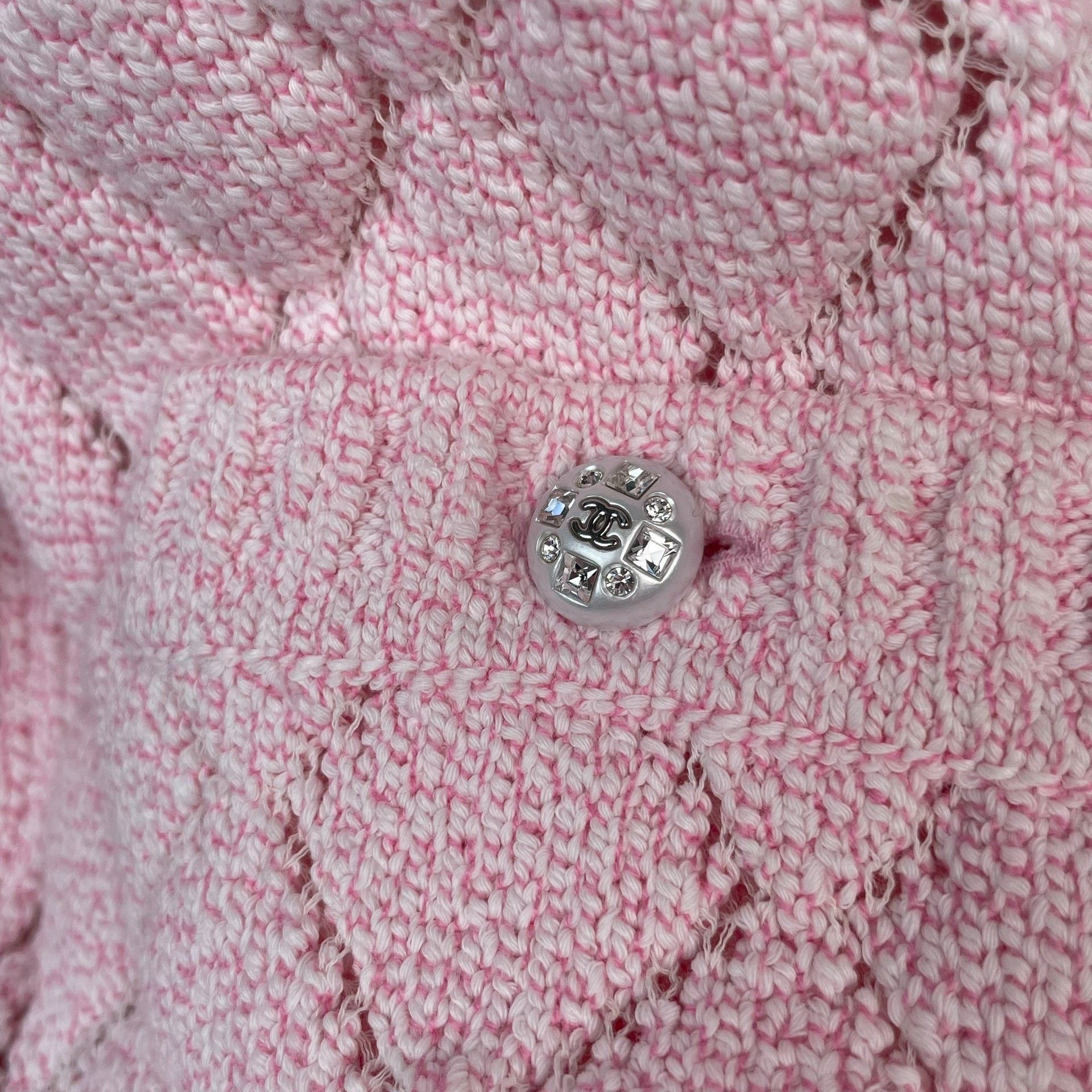 Chanel Chanel Pink Sweater S Women Size S / US 4 / IT 40 - 3 Thumbnail