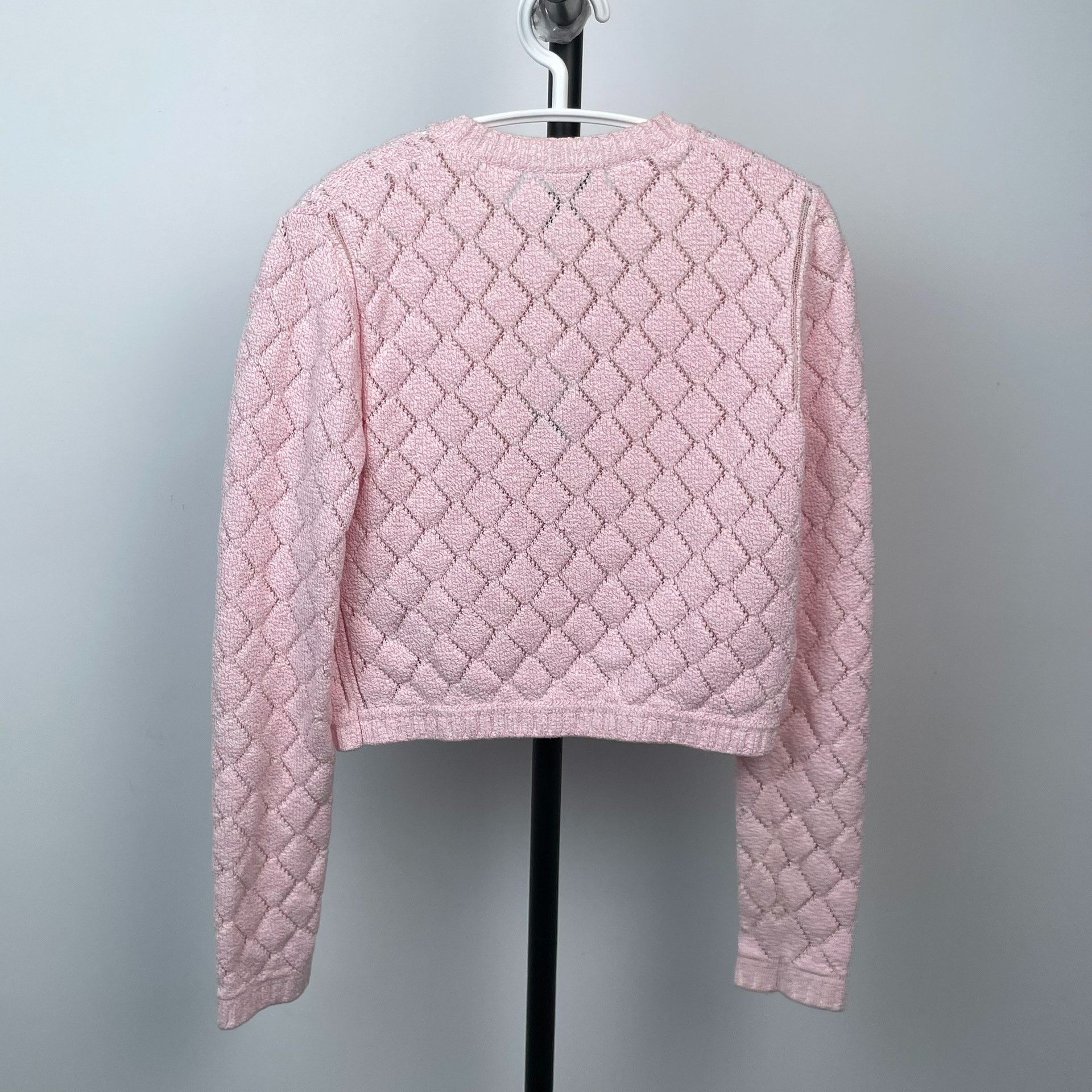 Chanel Chanel Pink Sweater S Women Size S / US 4 / IT 40 - 2 Thumbnail