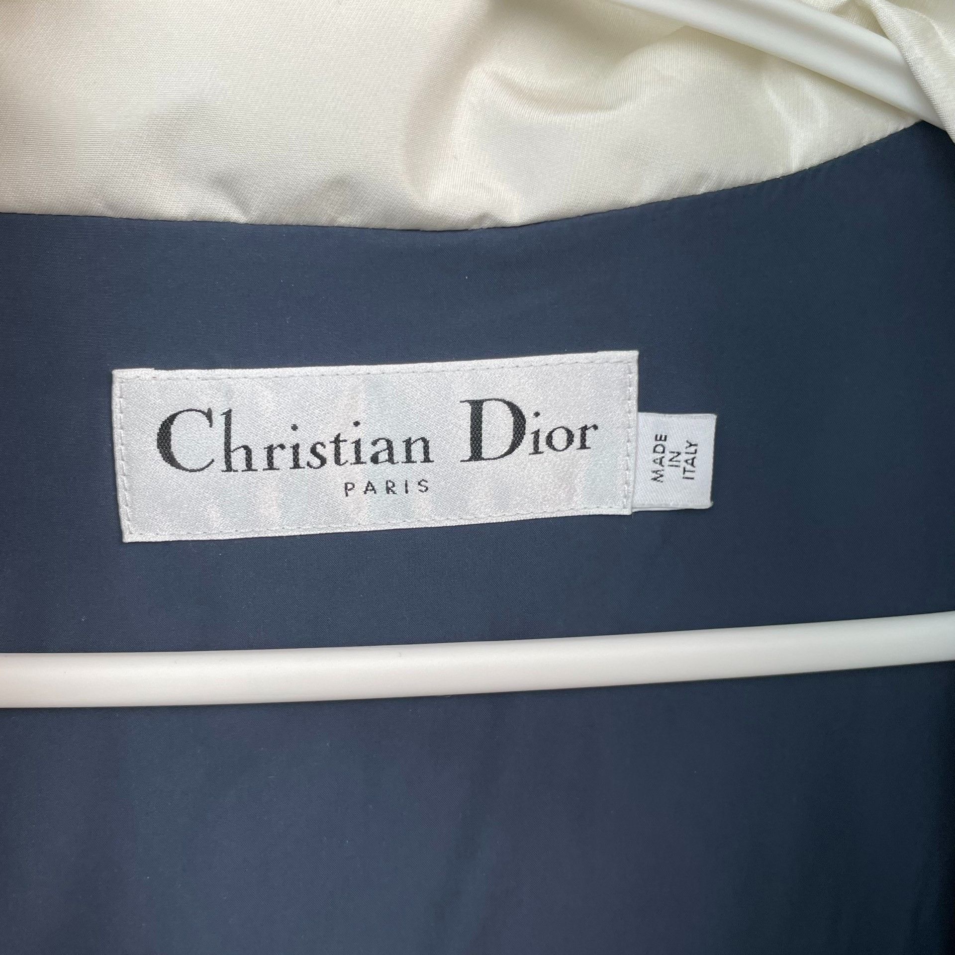 Dior Dior Reflective White Heavy Coat S Men Size US S / EU 44-46 / 1 - 8 Thumbnail